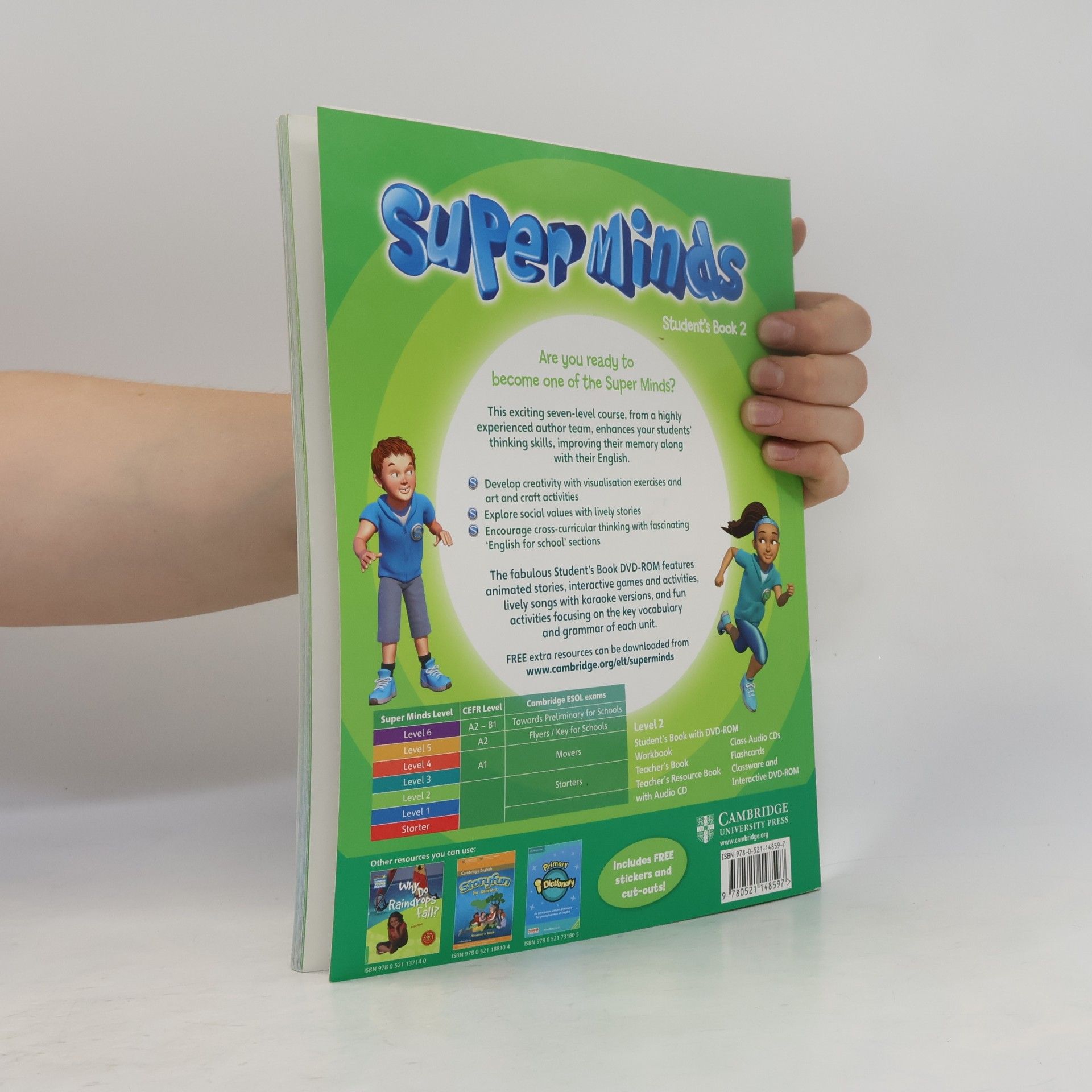 Herbert Puchta Super minds. Student's book 2 with DVD-ROM 2