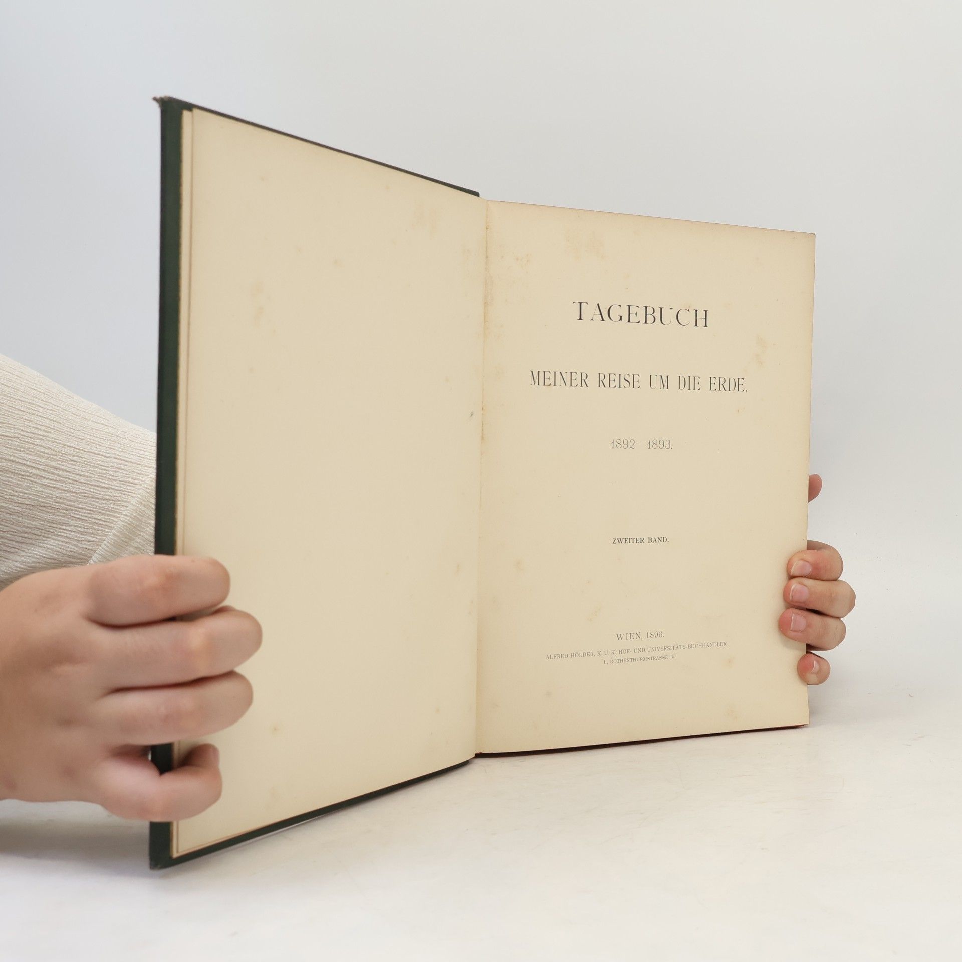 Franz Ferdinand Tagebuch meiner Reise um die Erde