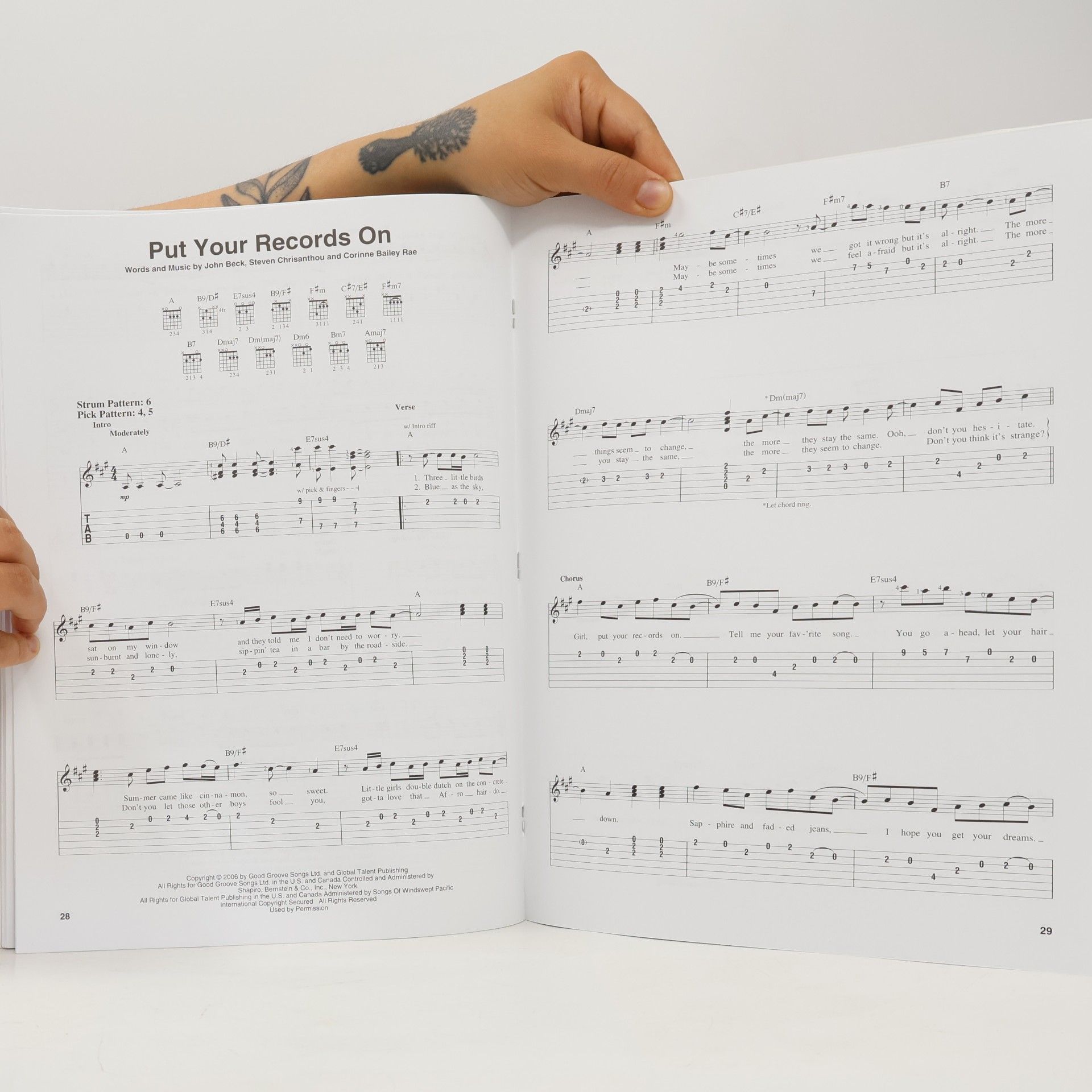 Anonymous Top Hits of 2007: Easy Guitar With Notes & Tab