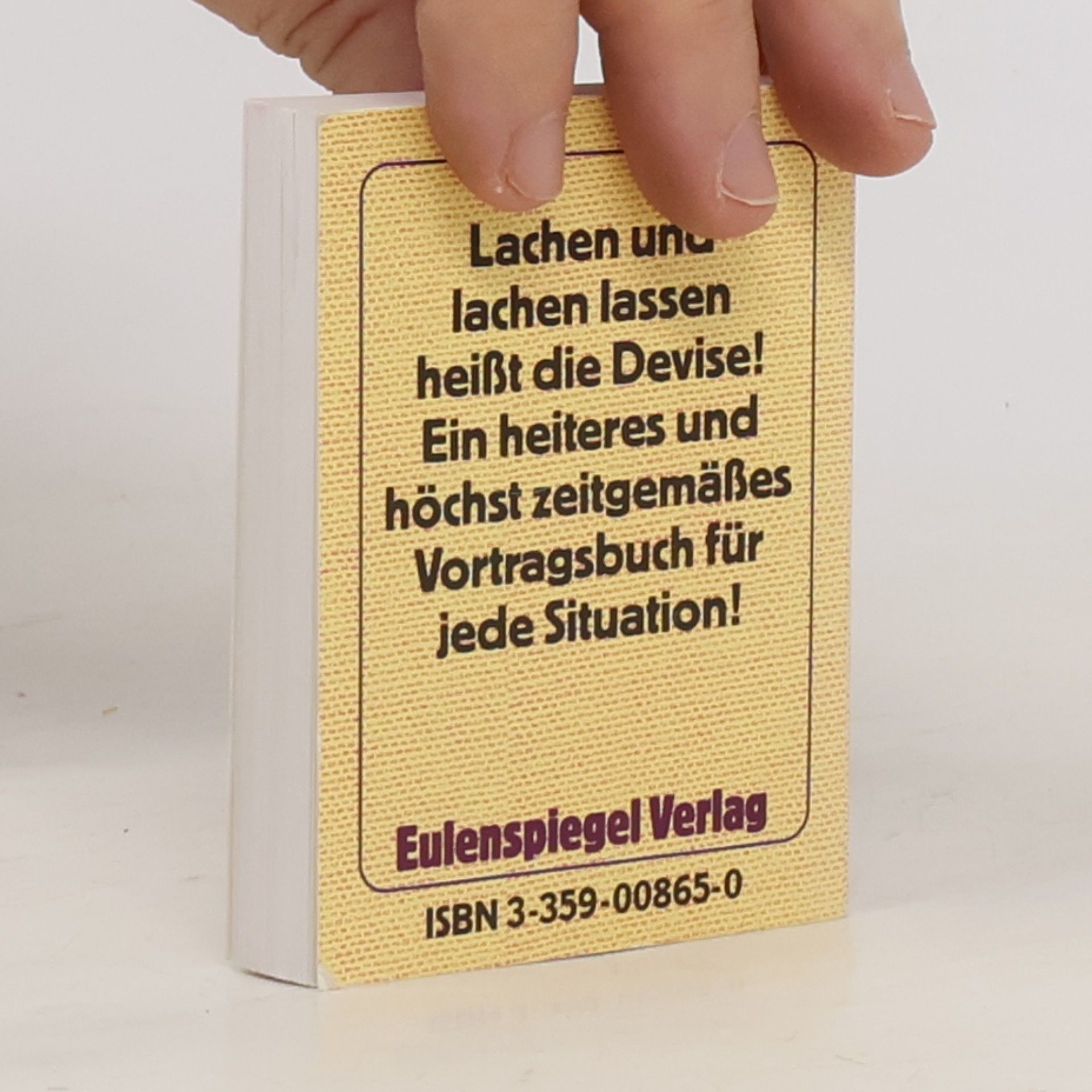 Eule Quickies - 12: Lachen und lachen lassen. Ein heiteres Vortragsbuch