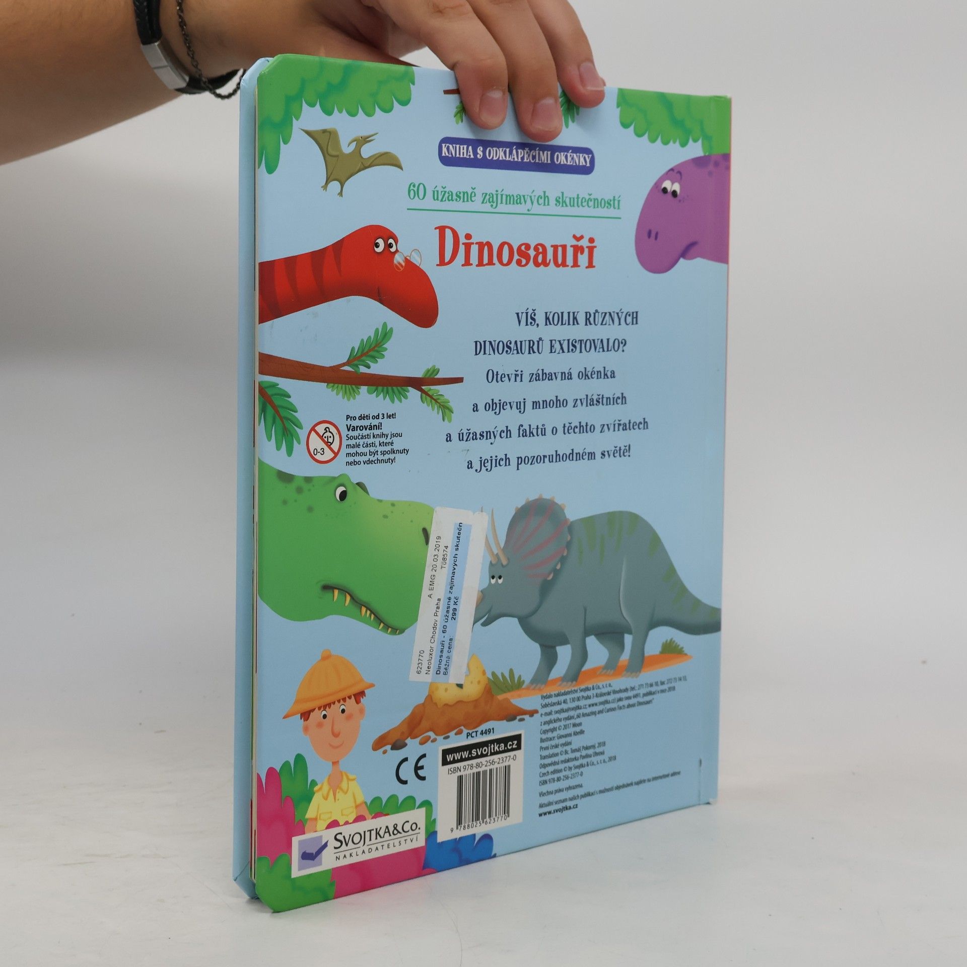 Kolektiv autorů Dinosauři : 60 úžasně zajímavých skutečností