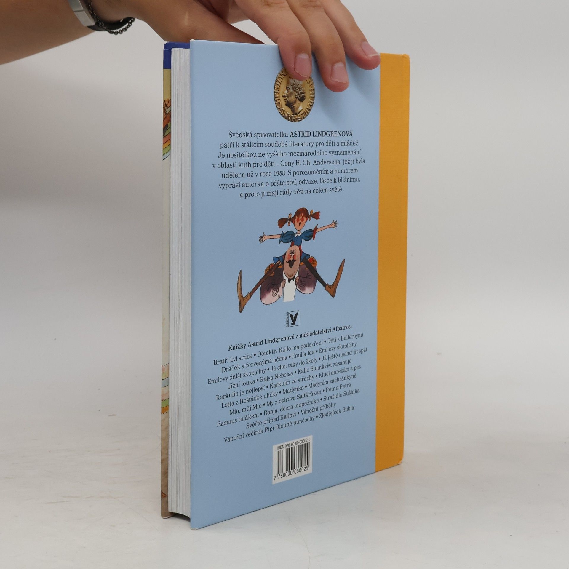 Astrid Lindgren Pipi Dlouhá punčocha