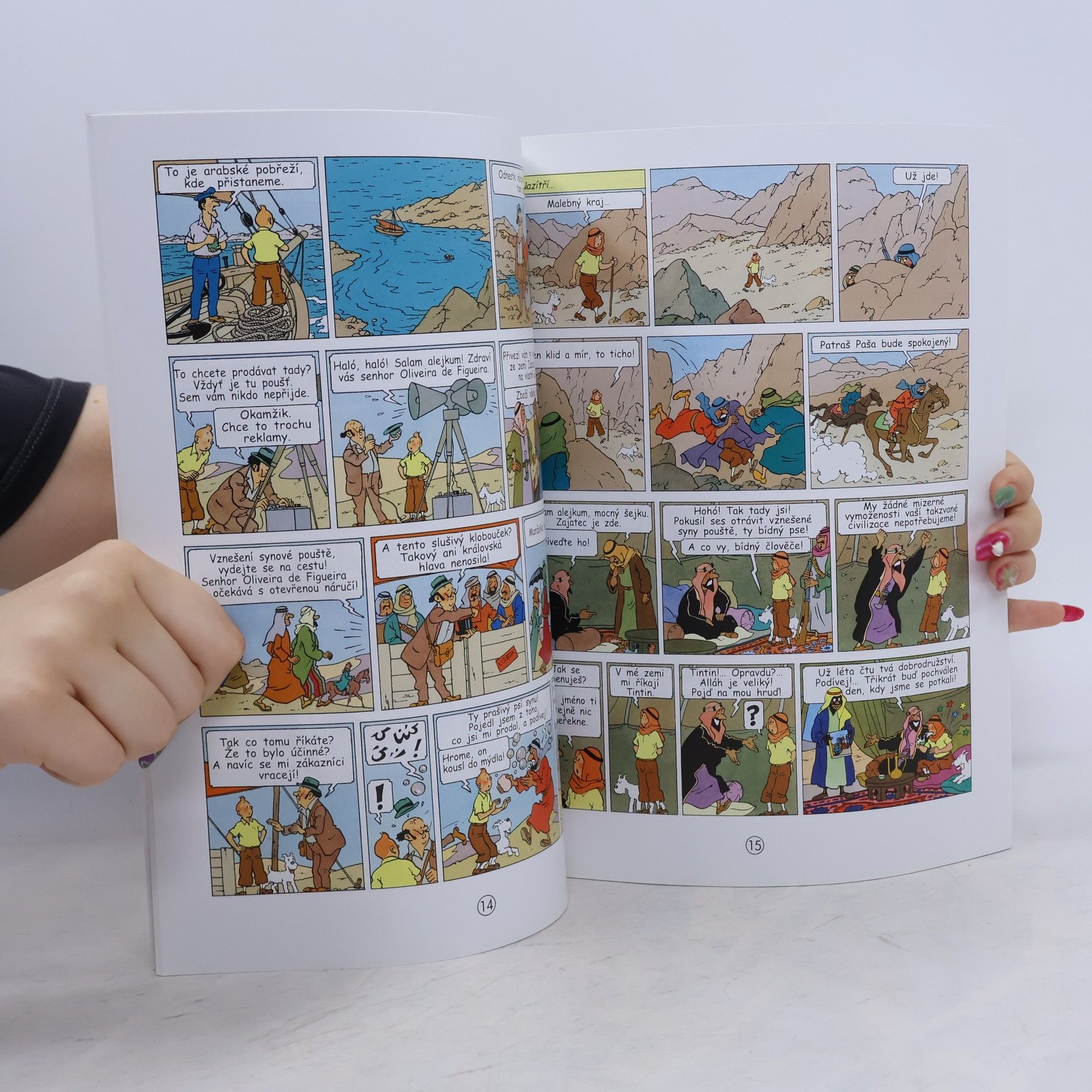 Hergé Faraonovy doutníky