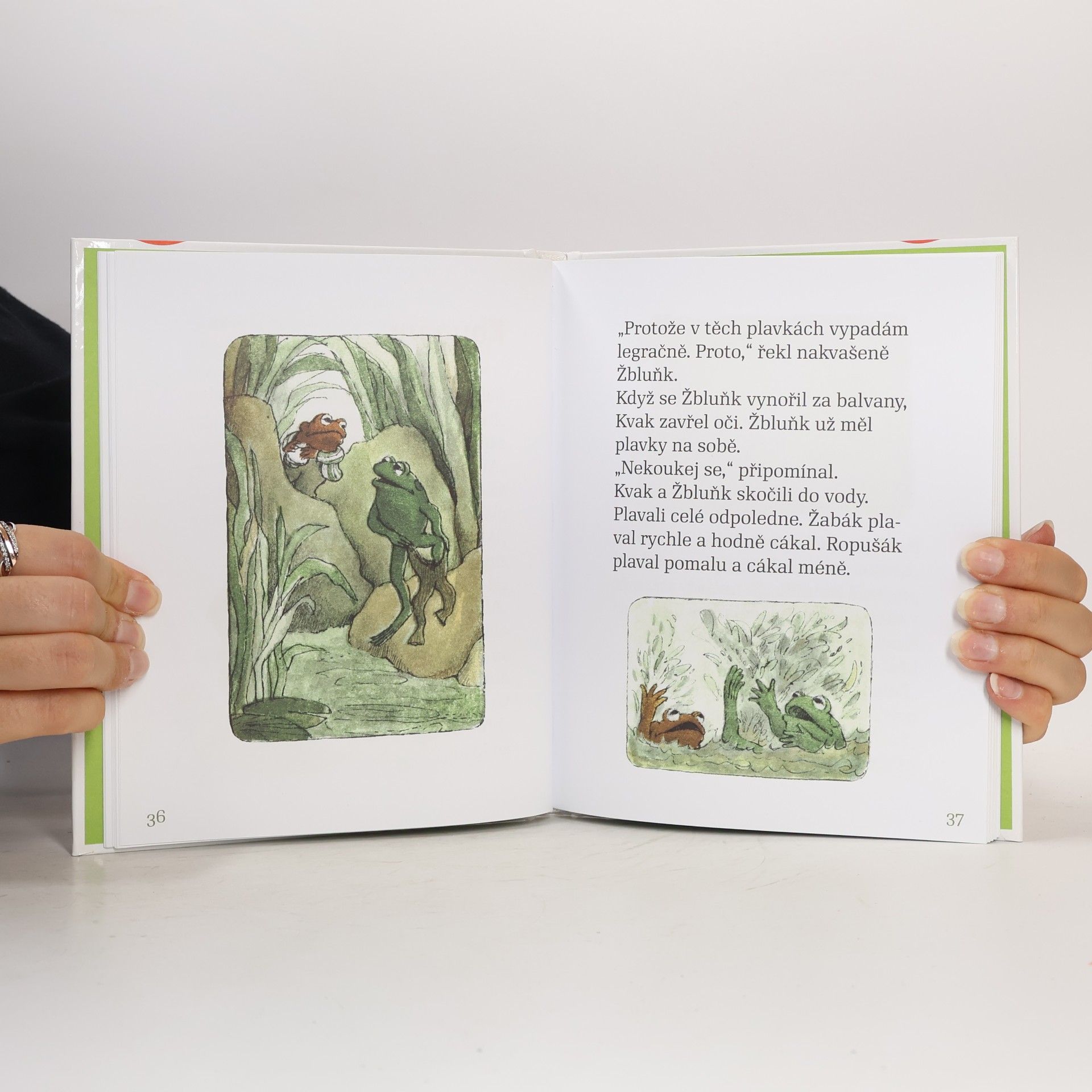 Arnold Lobel Kvak a Žbluňk jsou kamarádi