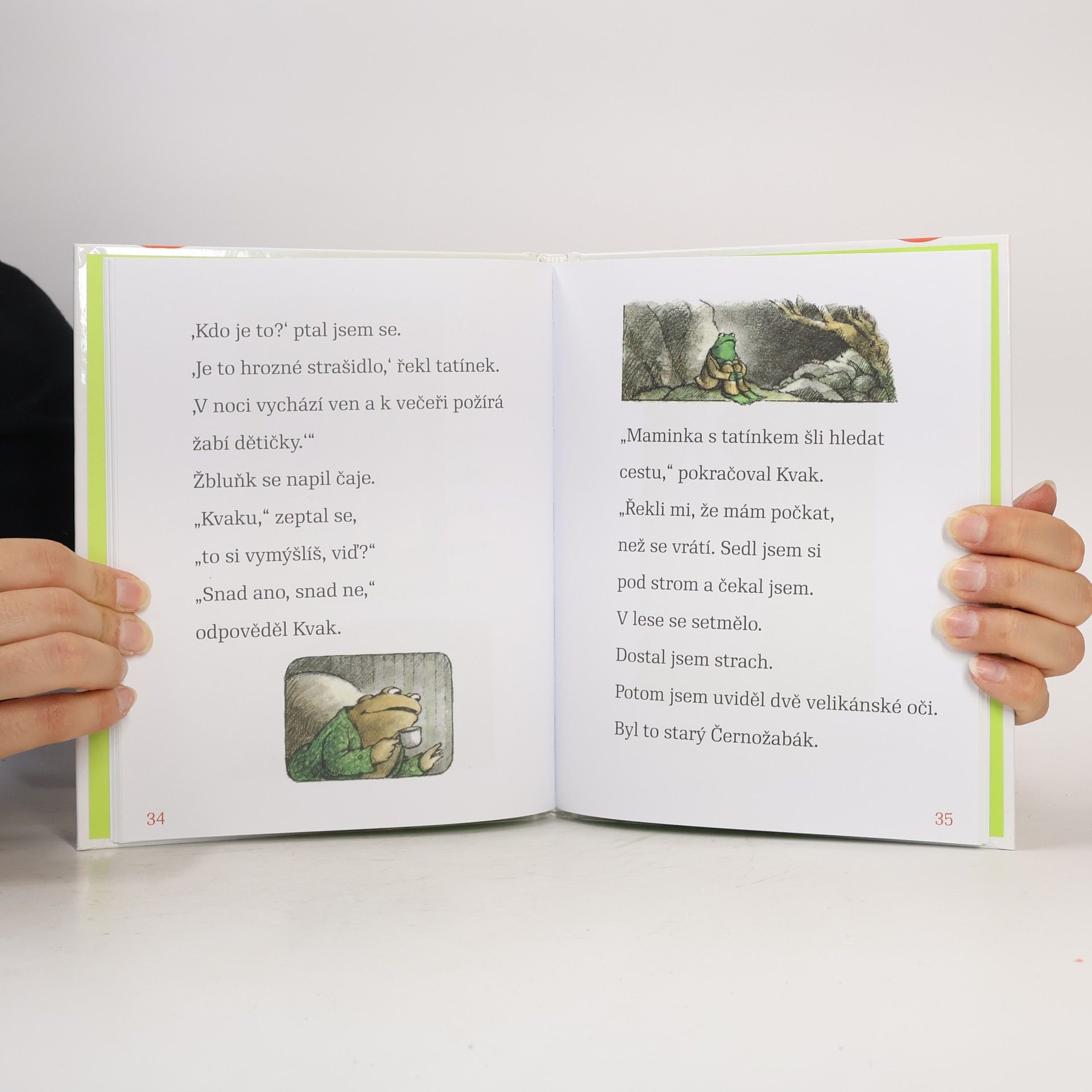 Arnold Lobel Kvak a Žbluňk se bojí rádi