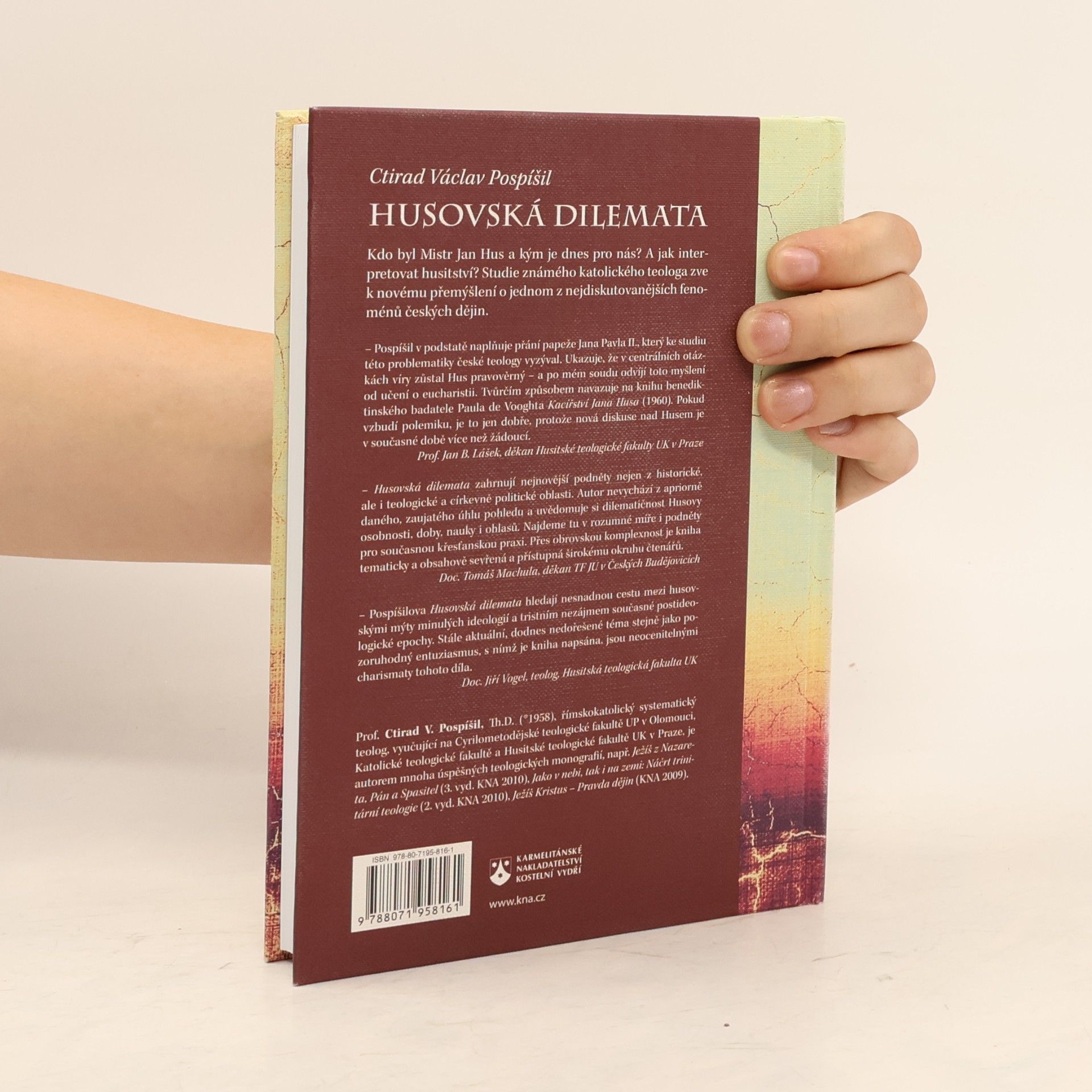 Ctirad Václav Pospíšil Husovská dilemata