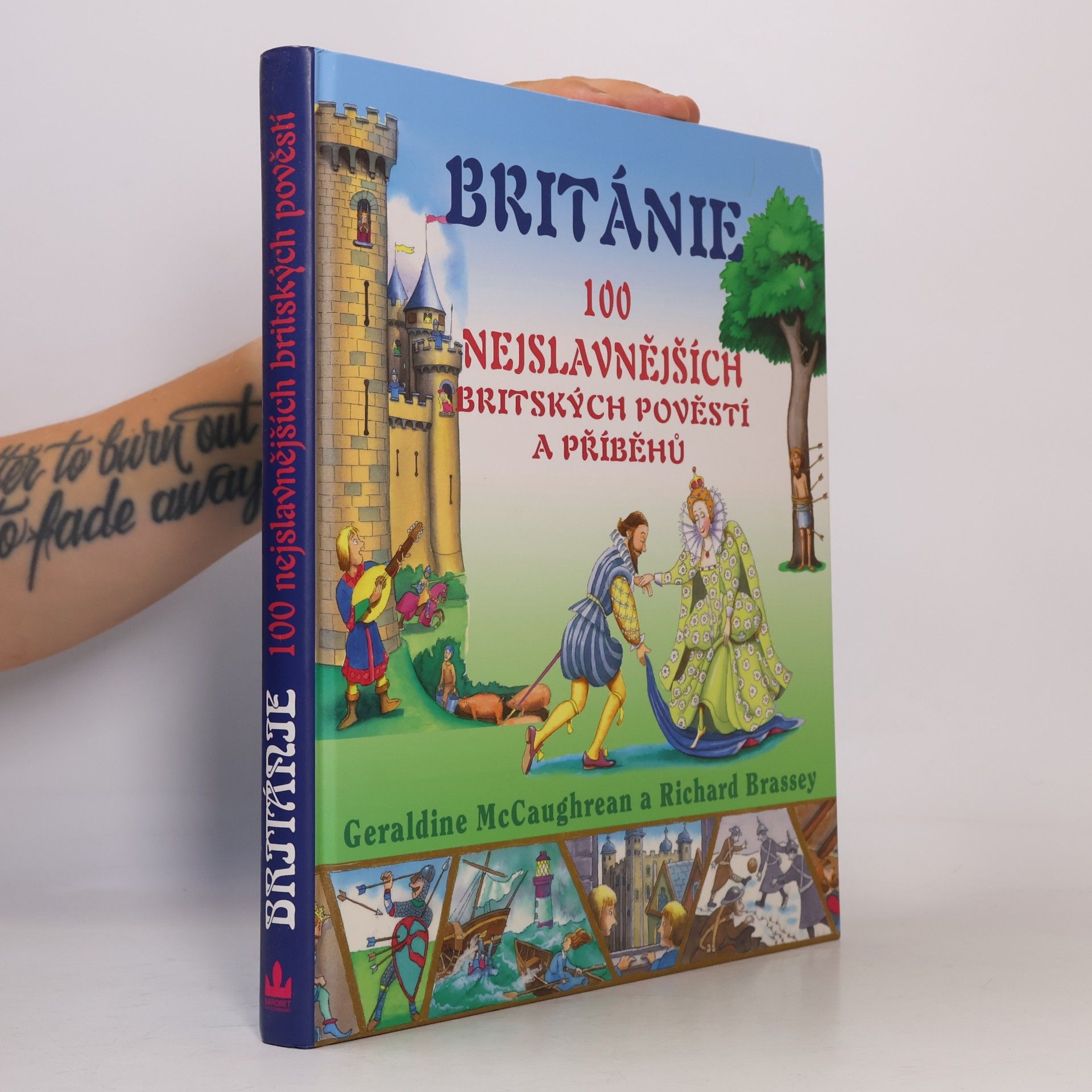 Geraldine McCaughrean 100 nejslavnějších britských pověstí