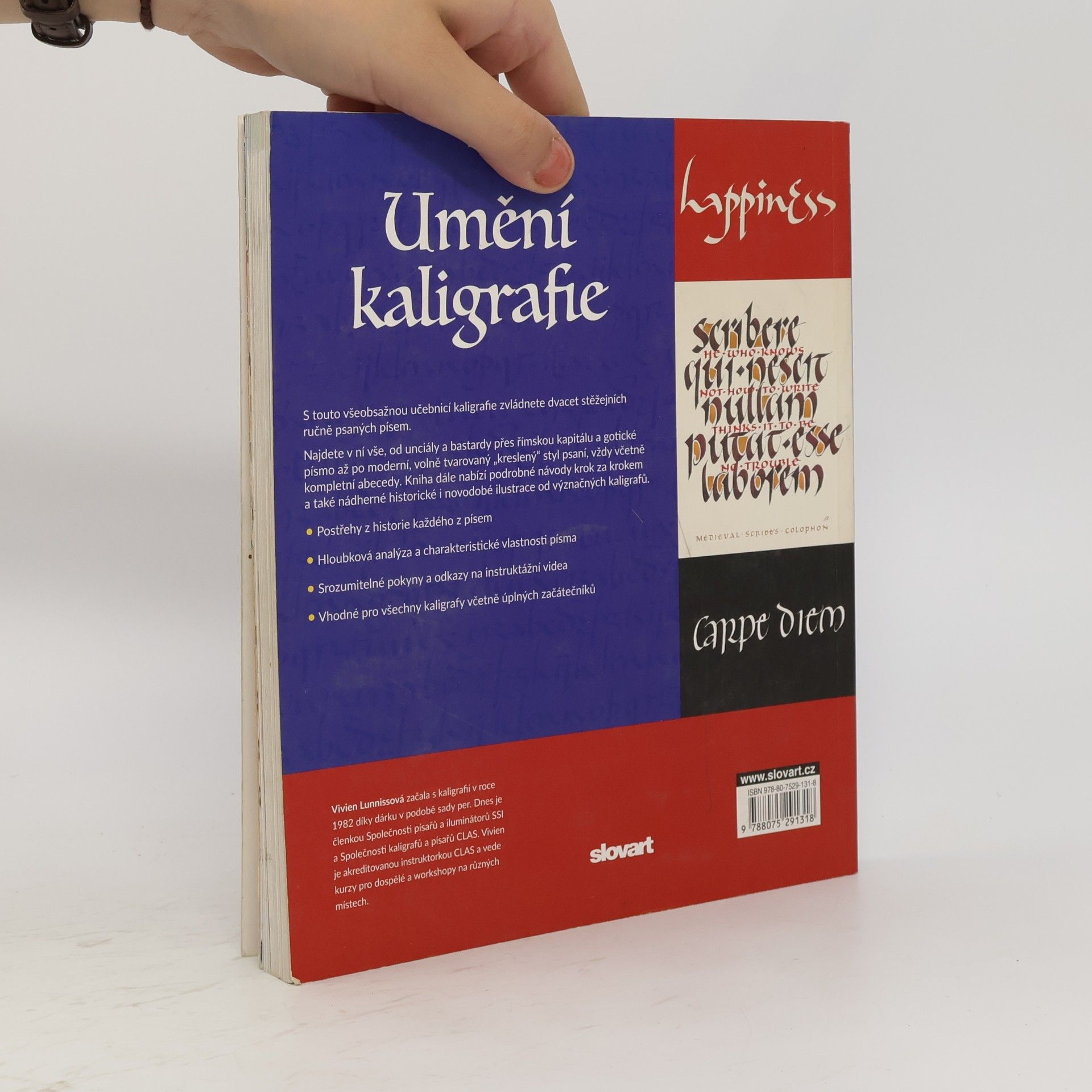 Vivien Lunniss Umění kaligrafie