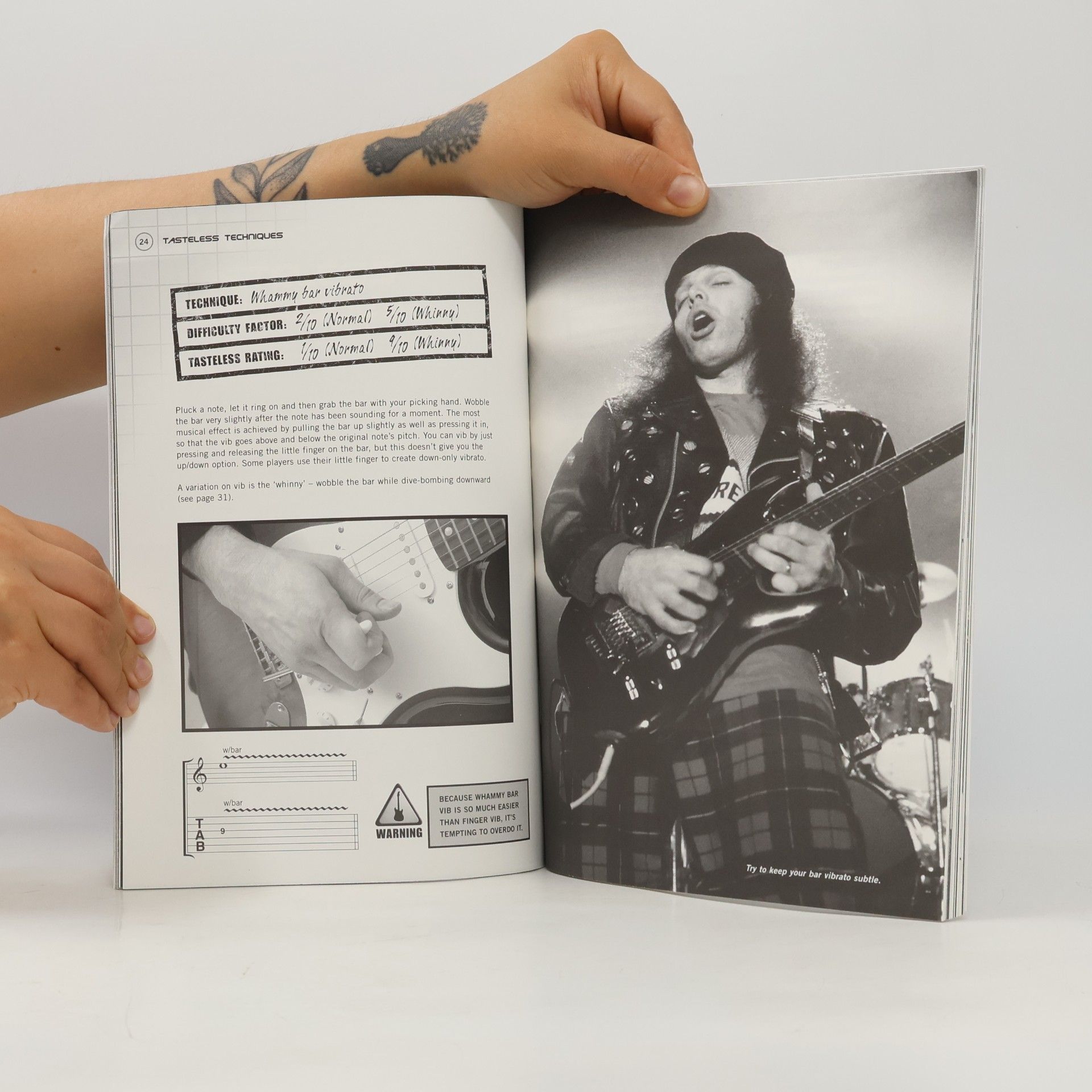 Joe Bennett Extreme Guitar Techniques Livre sur la musique
