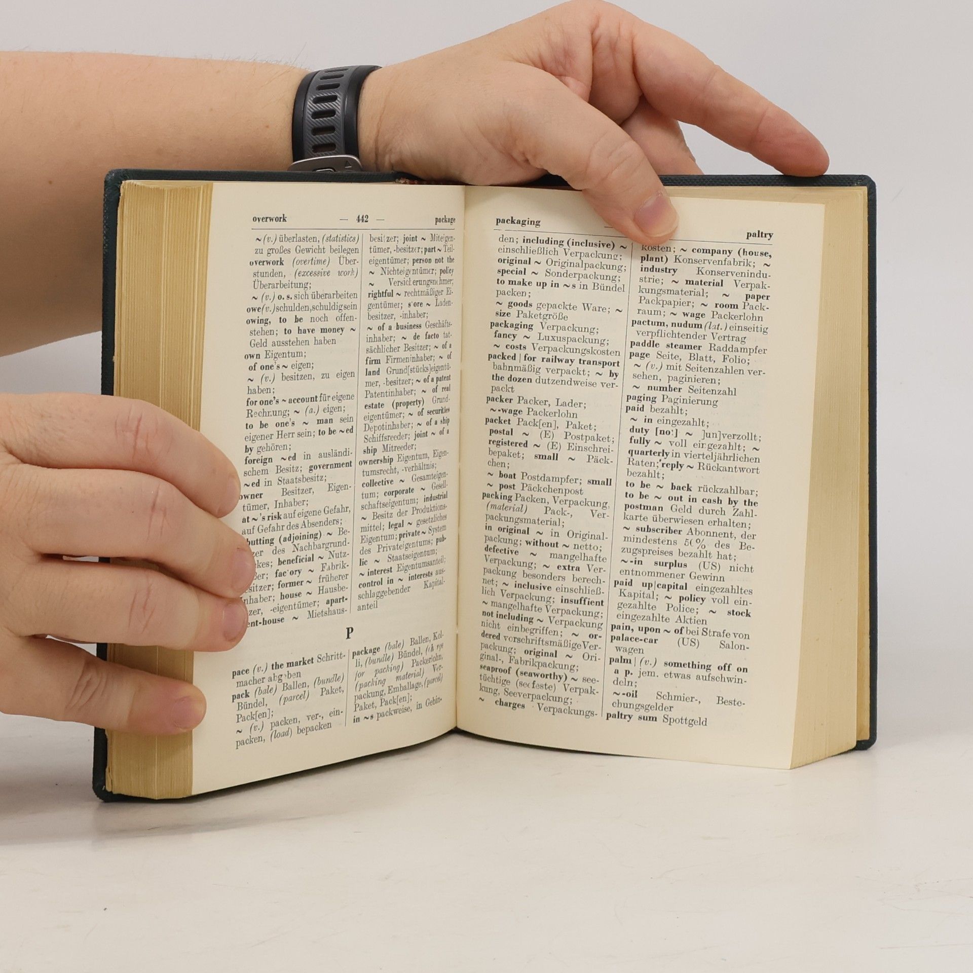 Reinhart von Eichborn Spezialwörterbuch für Handel und Wirtschaft II. Teil