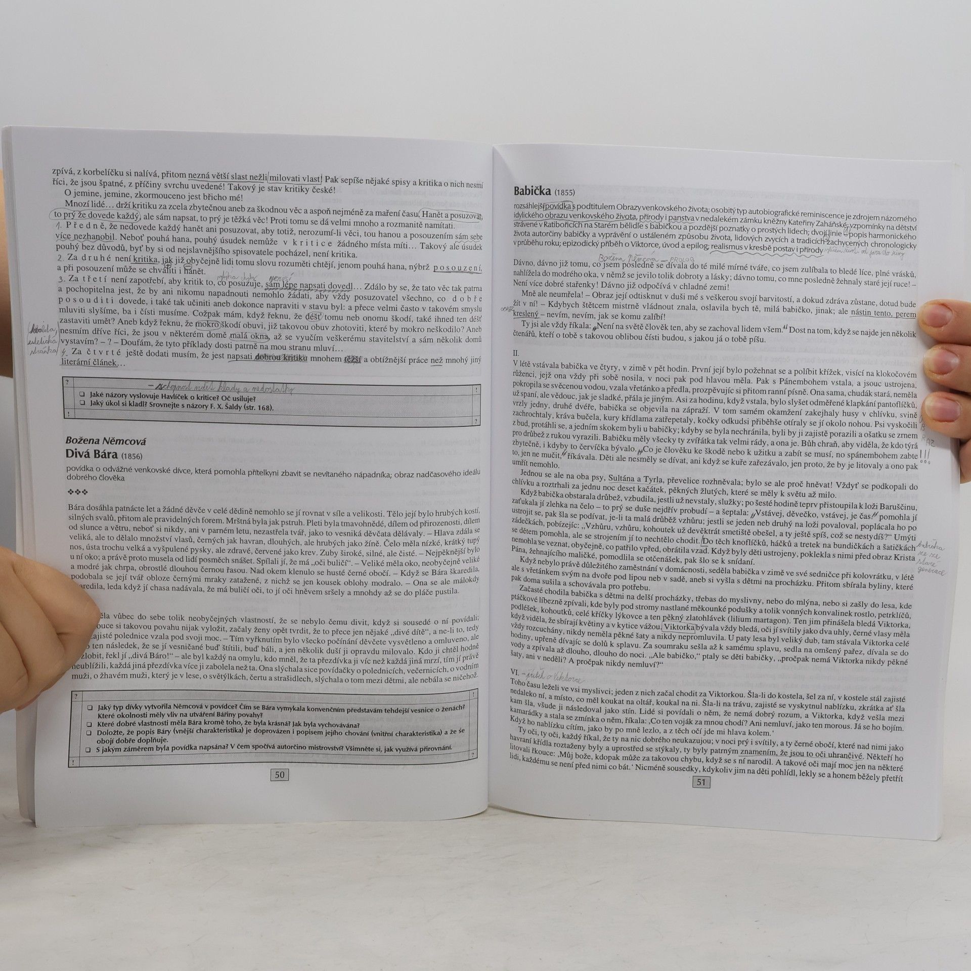 Marie Sochrová Čítanka k Literatuře v kostce II.