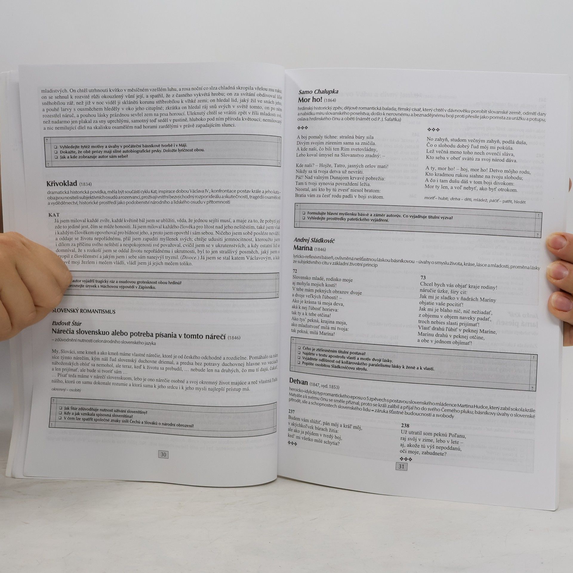 Marie Sochrová Čítanka k Literatuře v kostce II.