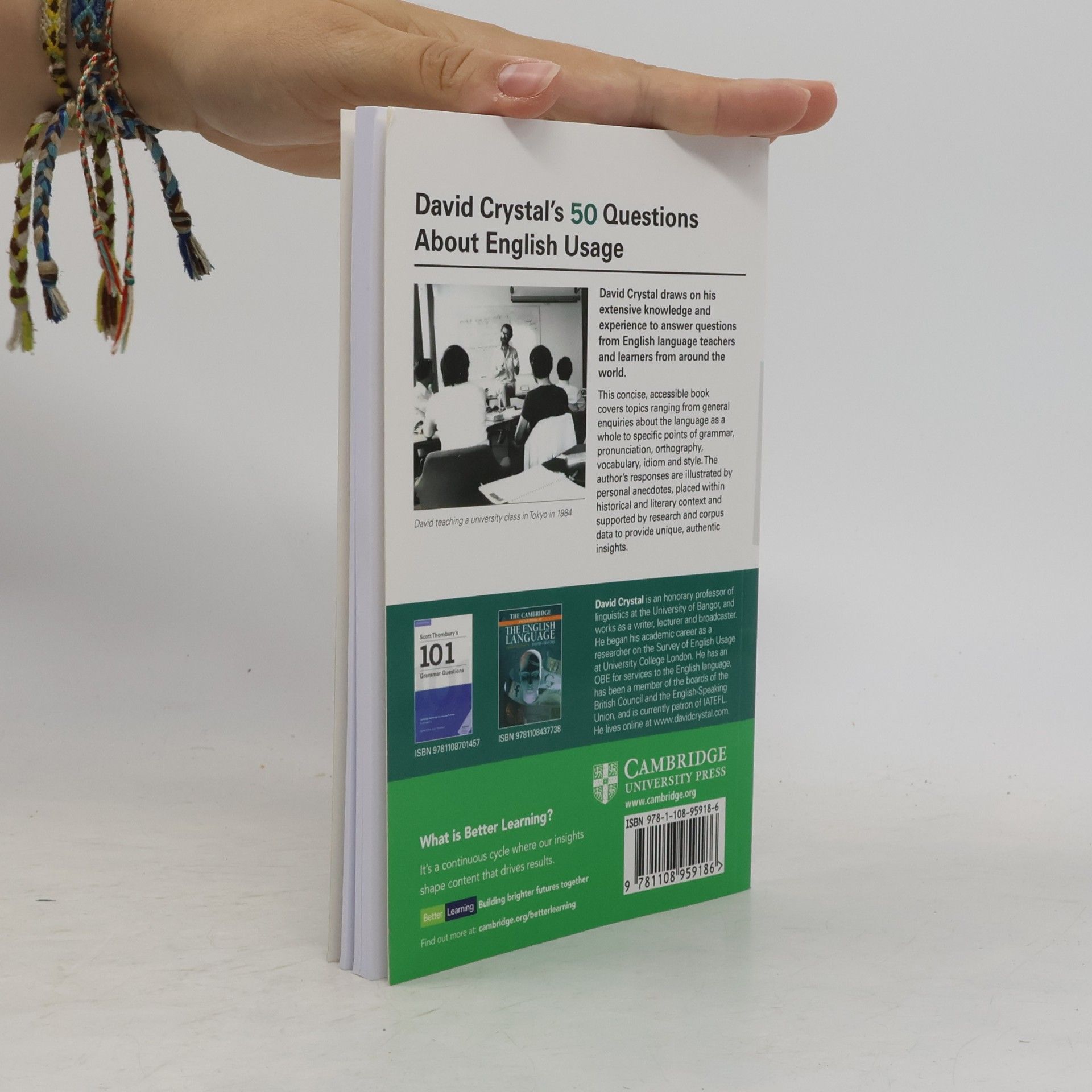 David Crystal David Crystal's 50 Questions About English Usage Pocket Editions