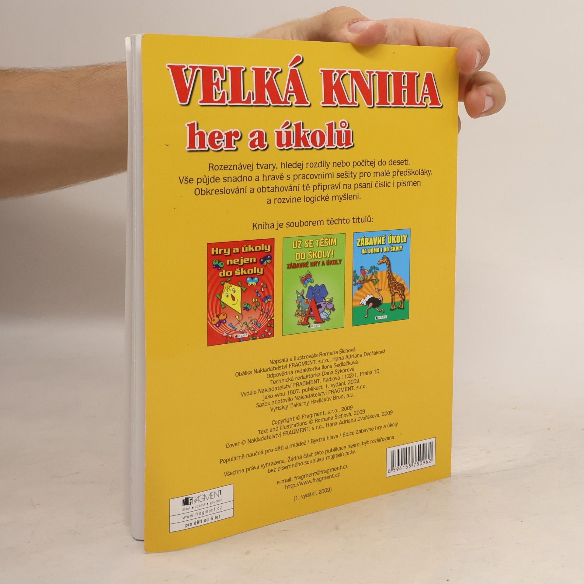 Romana Šíchová Velká kniha her a úkolů