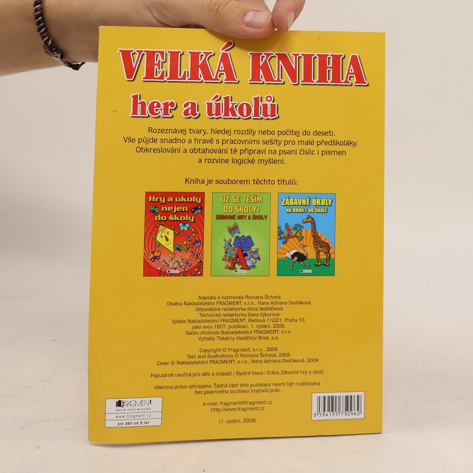 Romana Šíchová Velká kniha her a úkolů