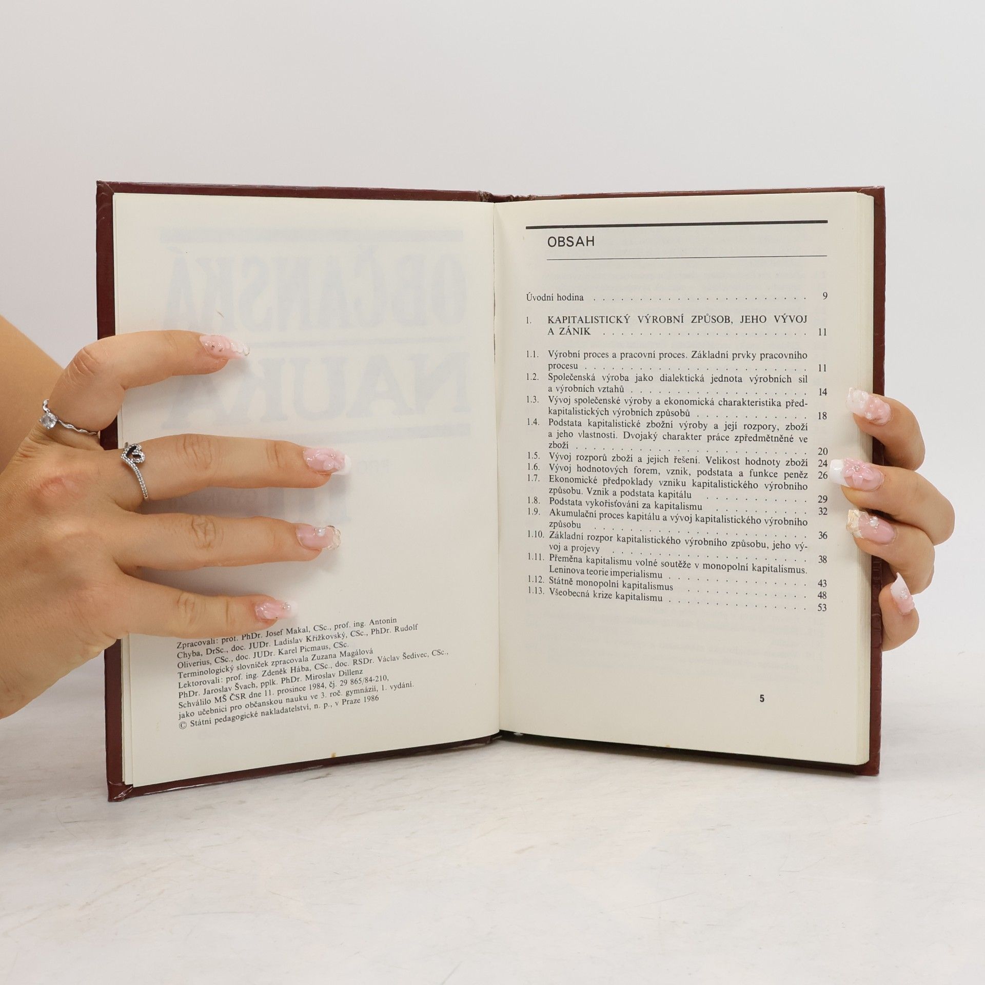 Autorenkollektiv Občanská nauka pro III. ročník gymnázií