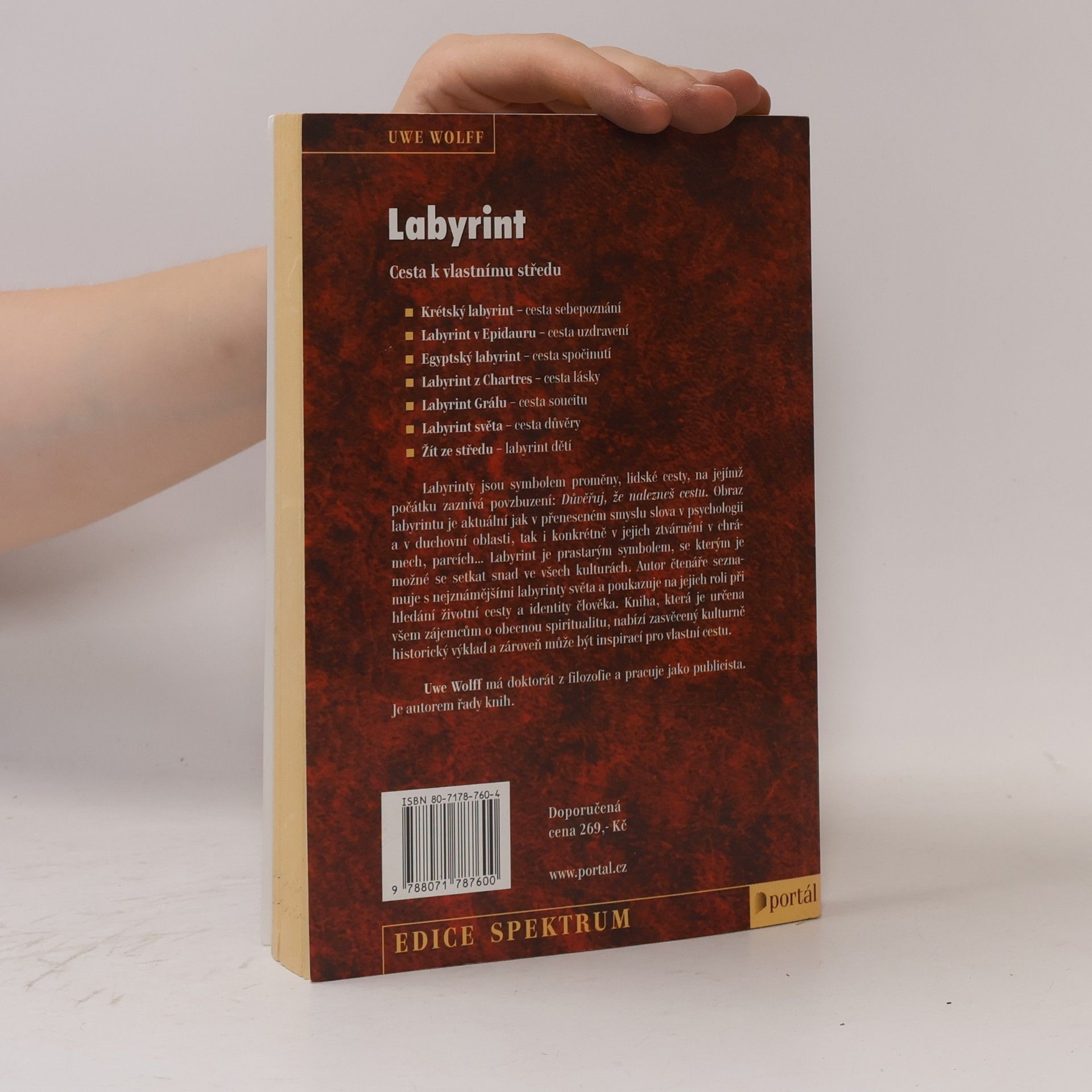 Uwe Wolff Labyrint. Cesta k vlastnímu středu