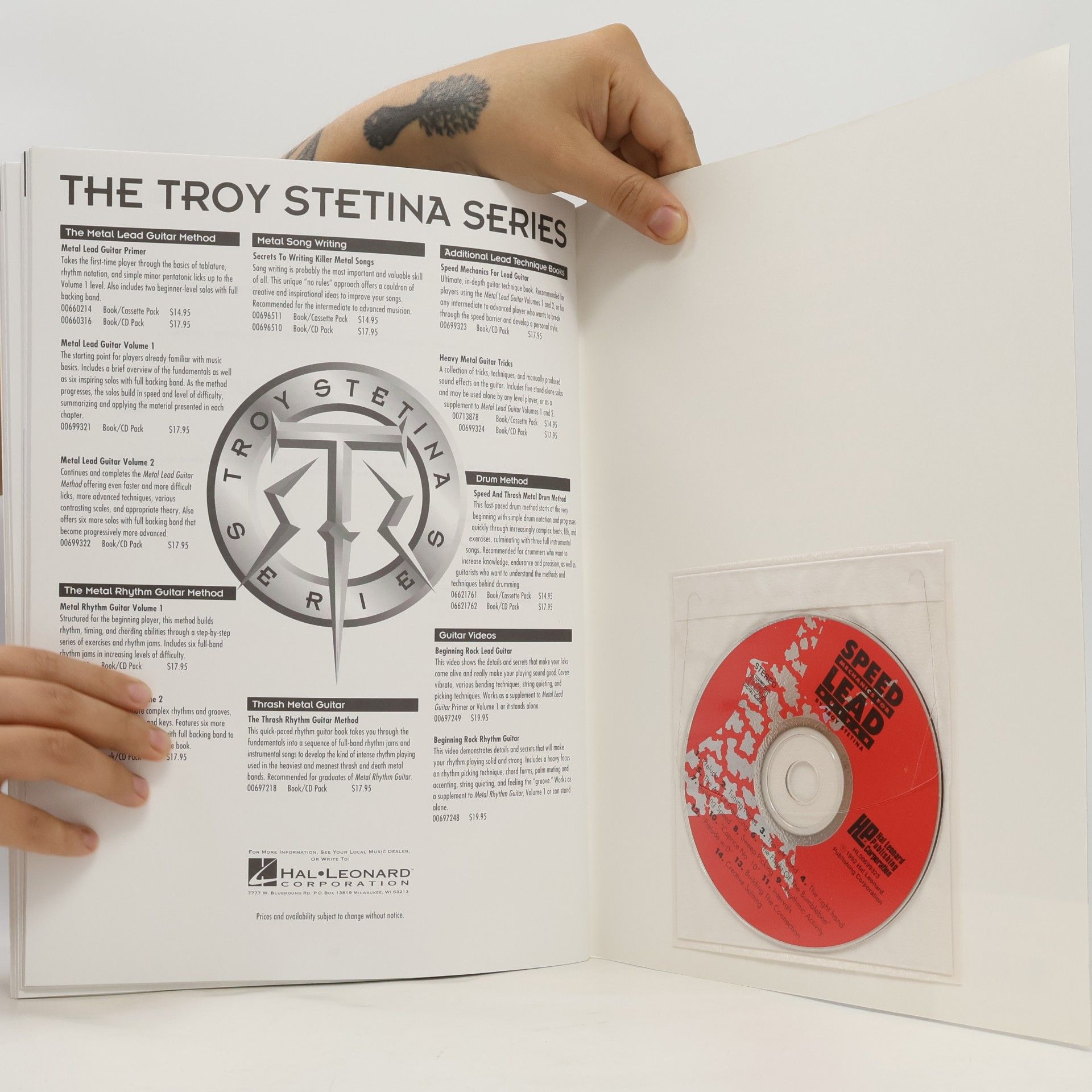 Troy Stetina Speed Mechanics for Lead Guitar