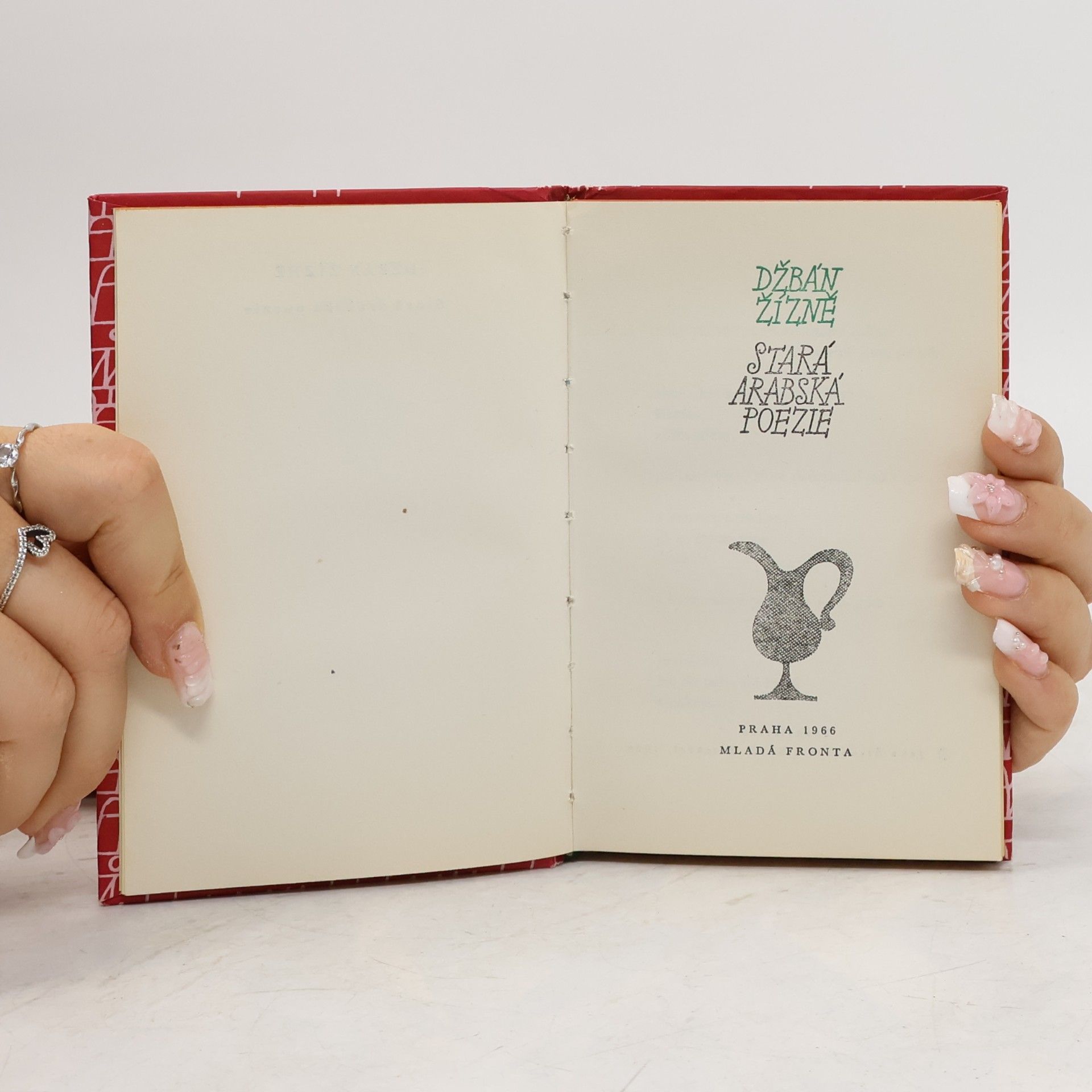 Karel Petráček Džbán žízně. Stará arabská poezie