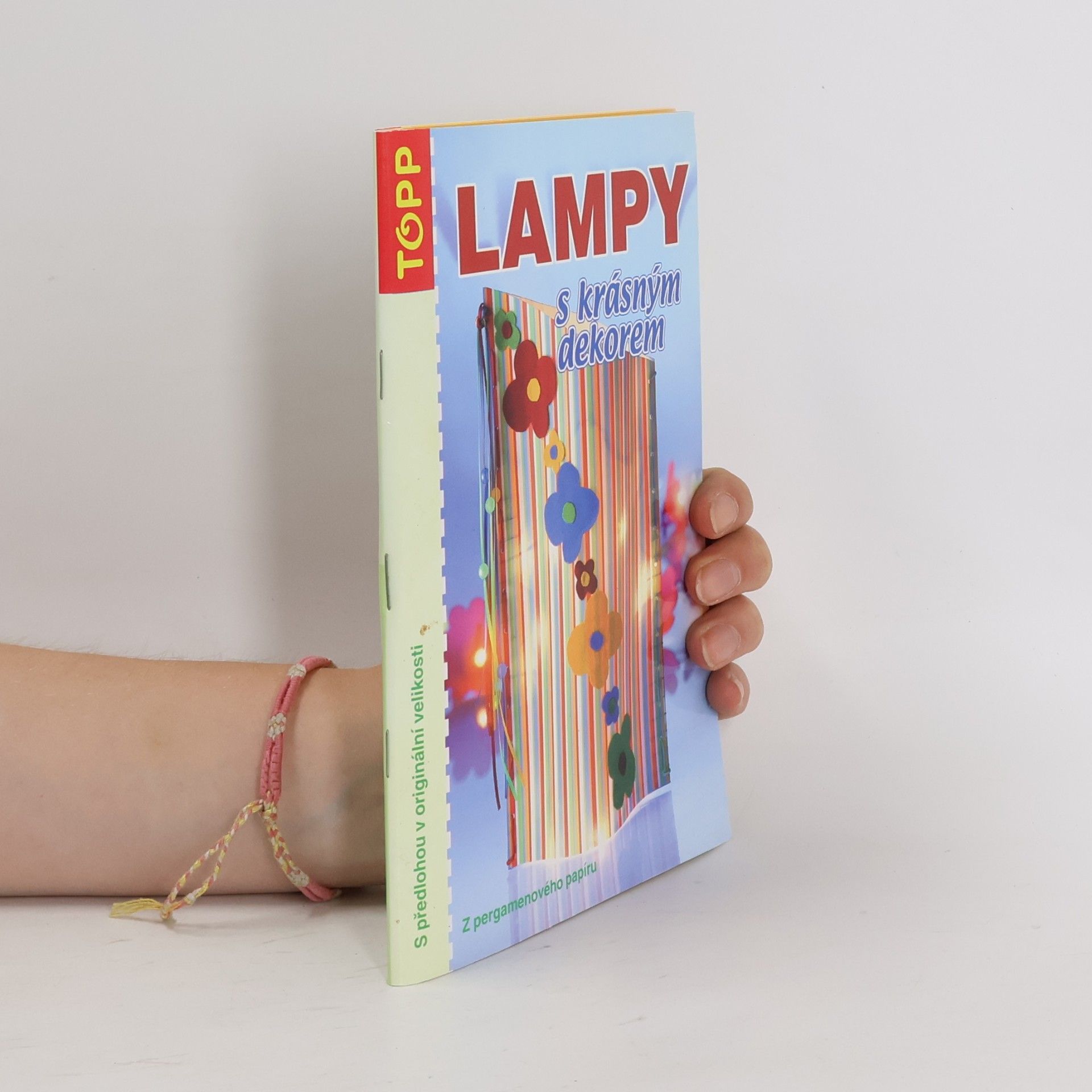 Ankje Serke Lampy s krásným dekorem: Z pergamenového papíru