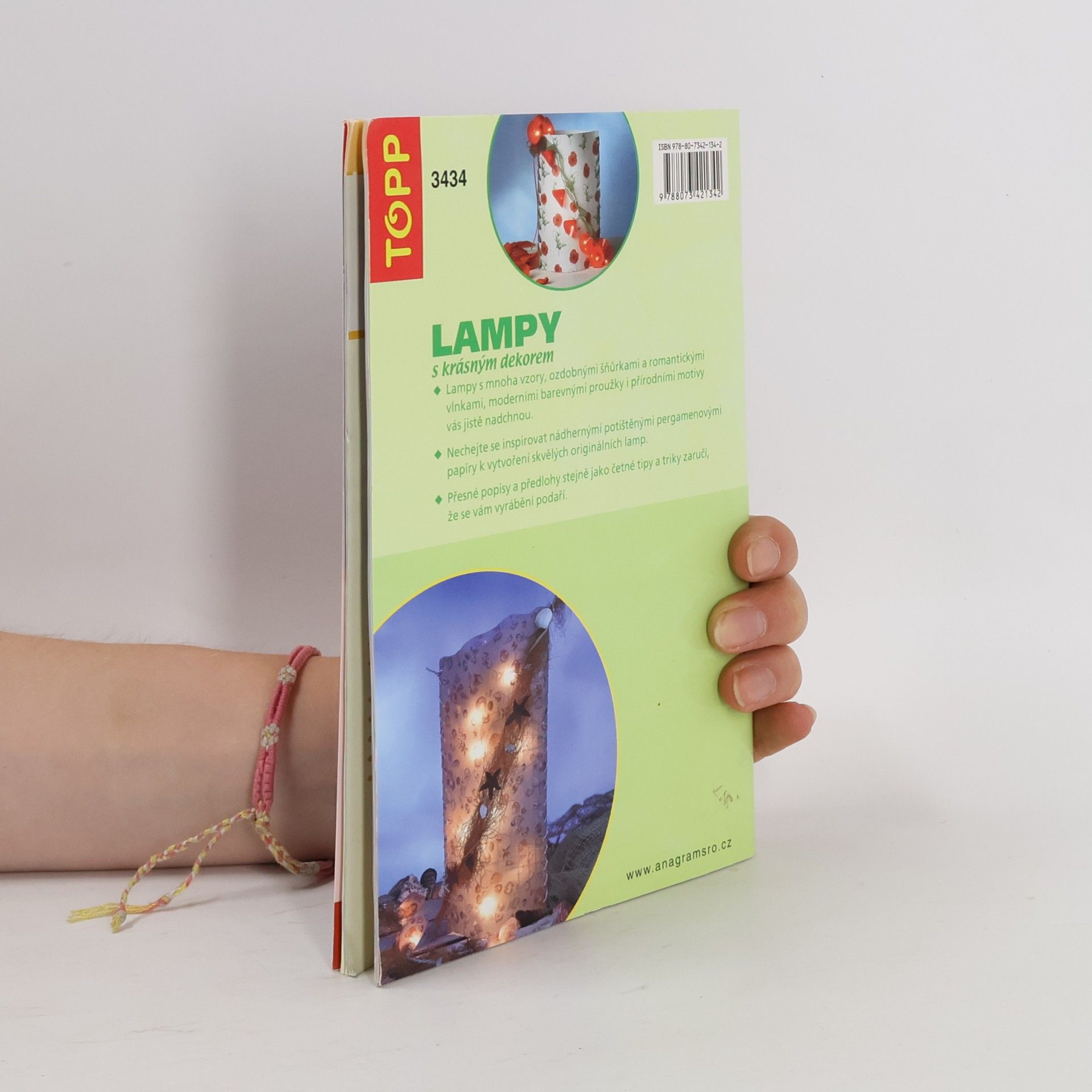 Ankje Serke Lampy s krásným dekorem: Z pergamenového papíru
