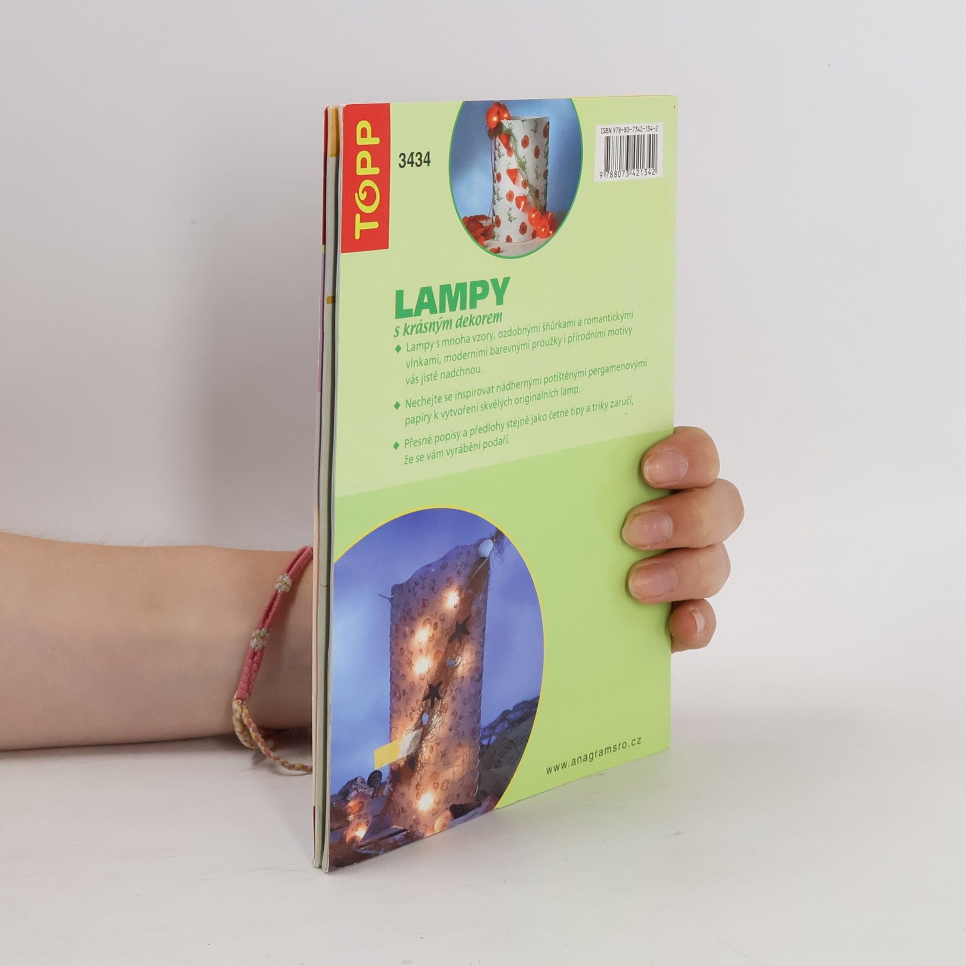 Ankje Serke Lampy s krásným dekorem: Z pergamenového papíru