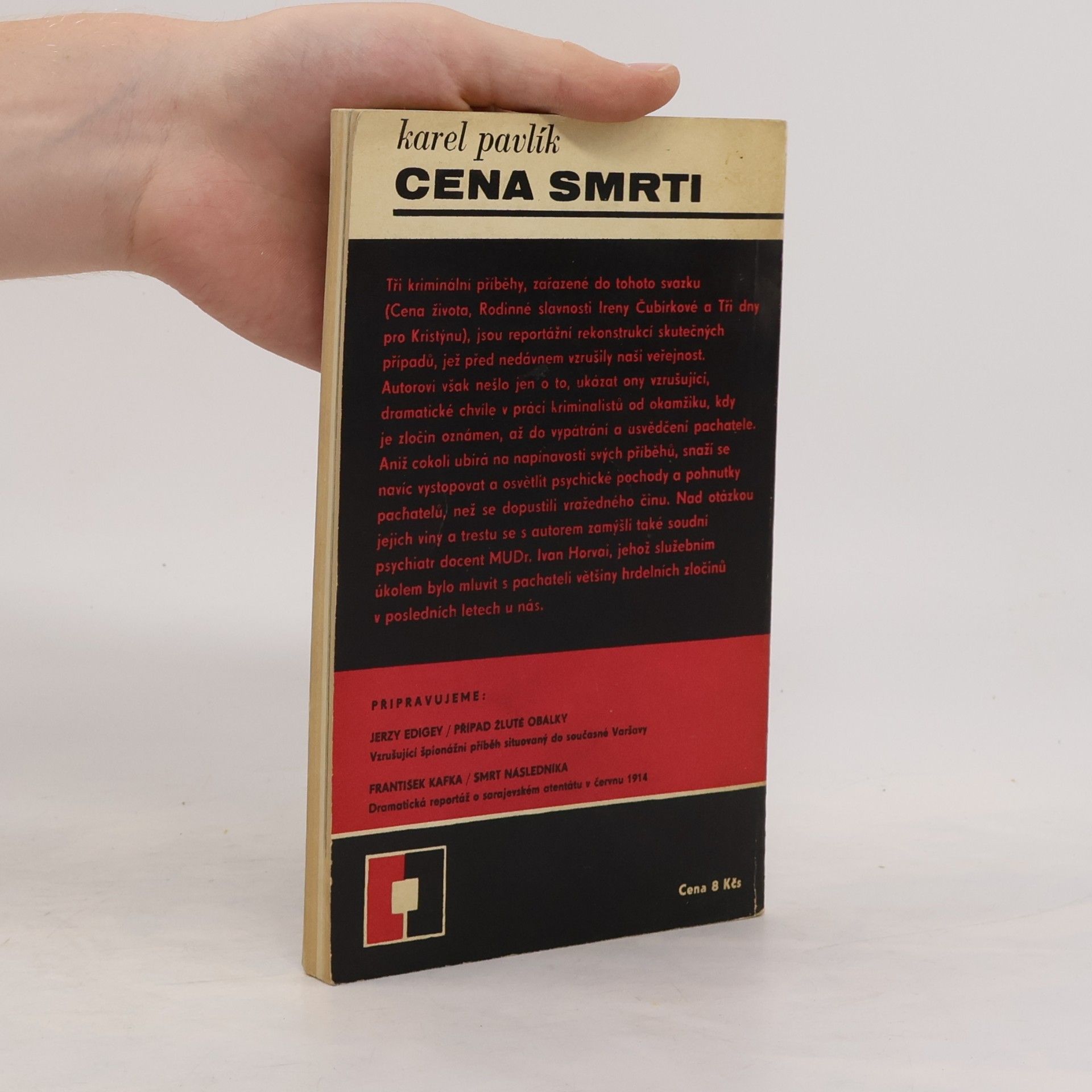 Pavlík Karel Cena smrti