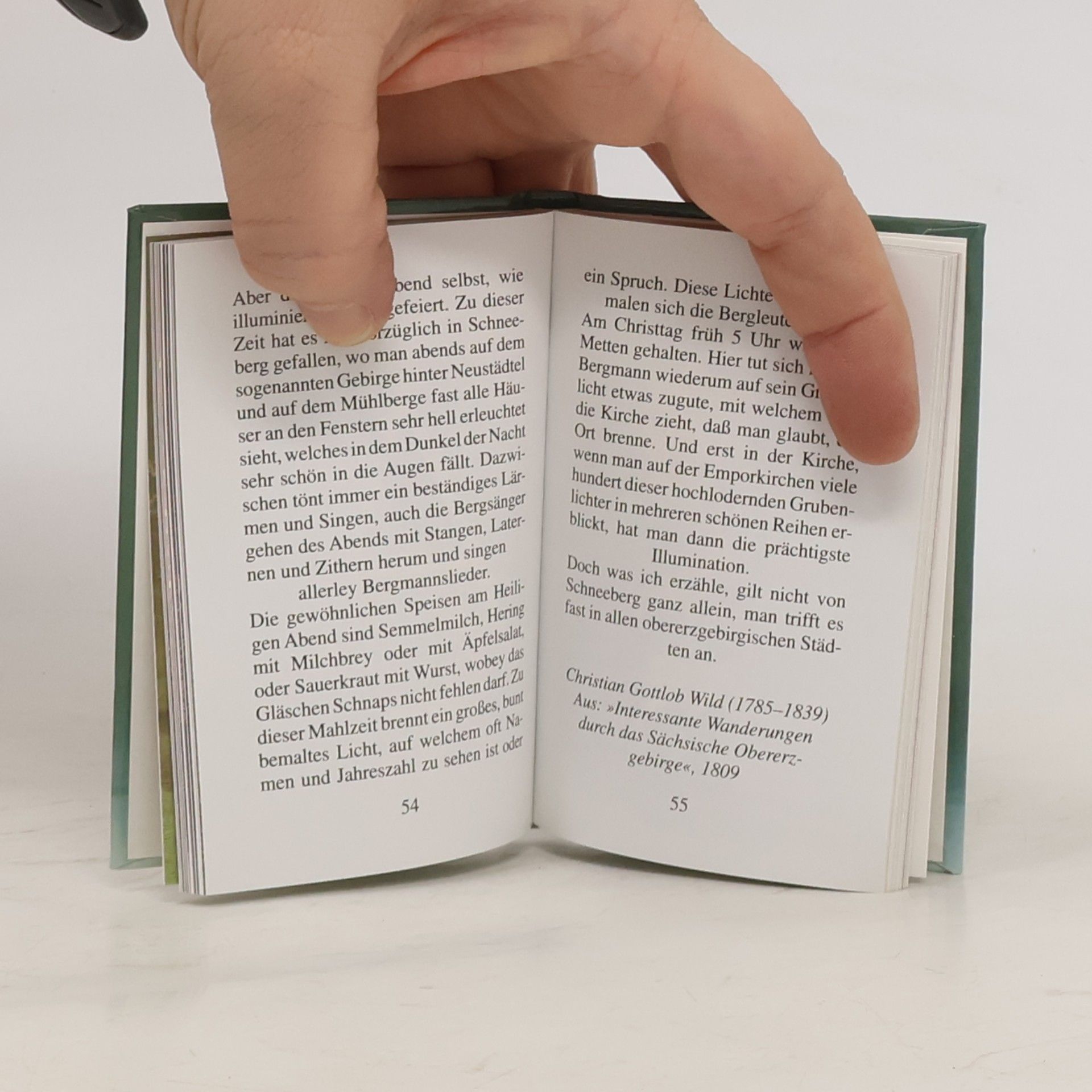 Rainer Crummenerl Minibibliothek: Erzgebirgisches Weihnachtsbüchlein