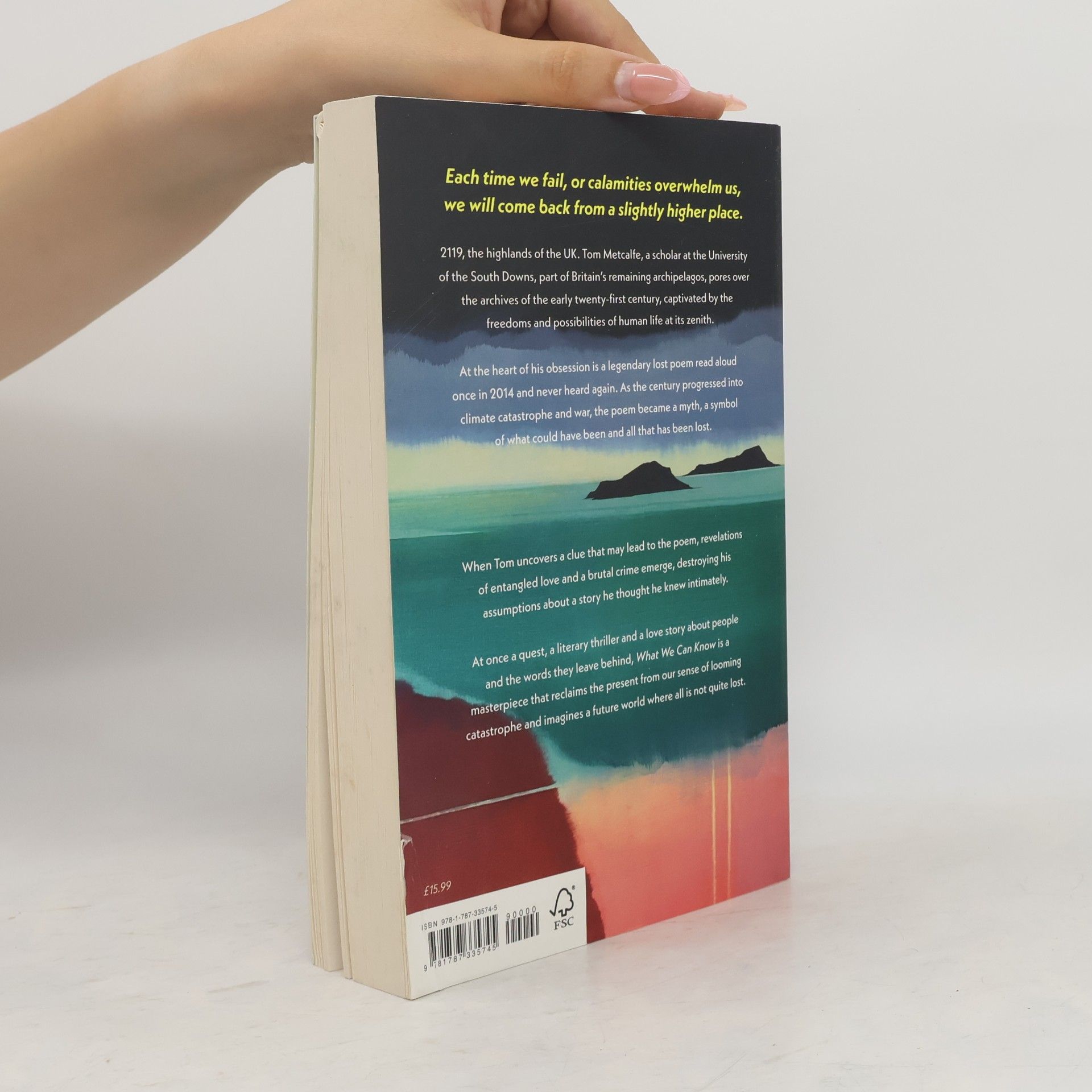 Ian McEwan What We Can Know: The breathtaking and immersive new Sunday Times bestseller from the author of Lessons