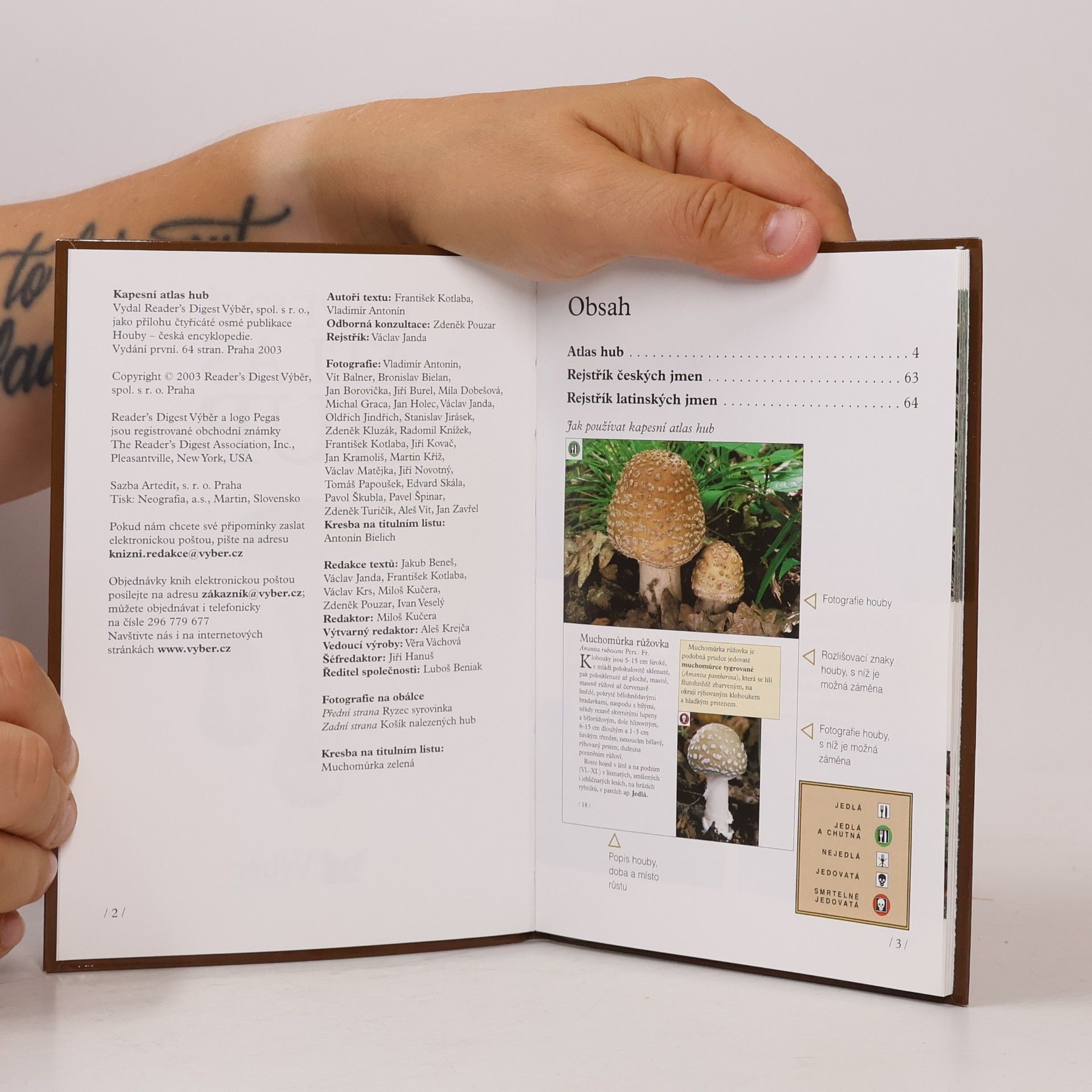 František Kotlaba Kapesní atlas hub