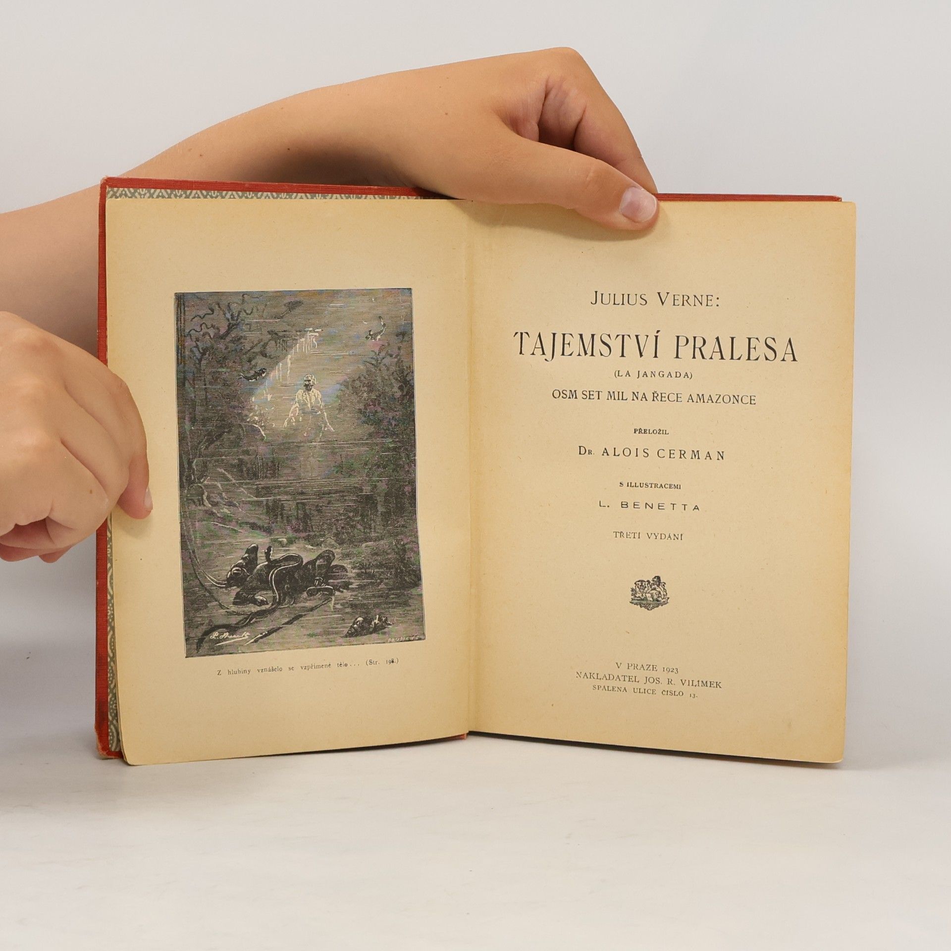 Jules Verne Tajemství pralesa. Osm set mil na řece Amazonce