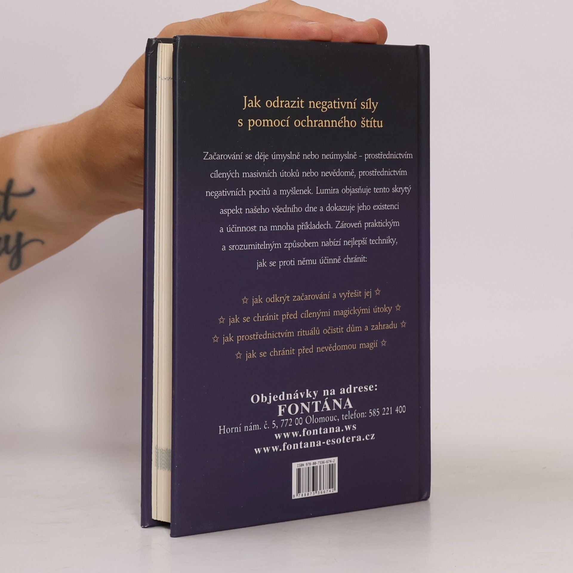 Lumira Weidner Jak se chránit před začarováním : [ochranné magické techniky]