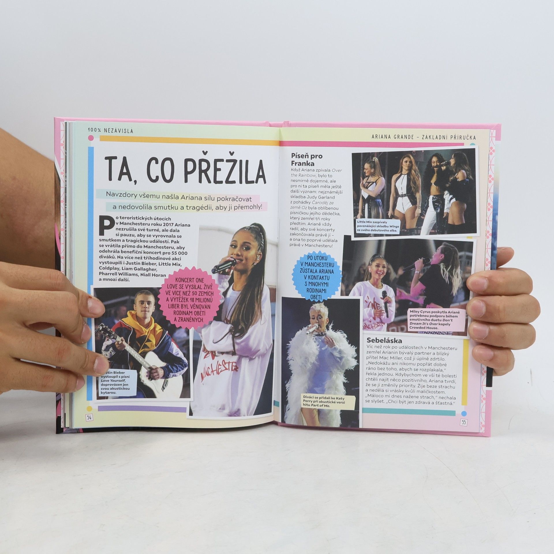 Malcolm Mackenzie 100% nezávislá Ariana Grande