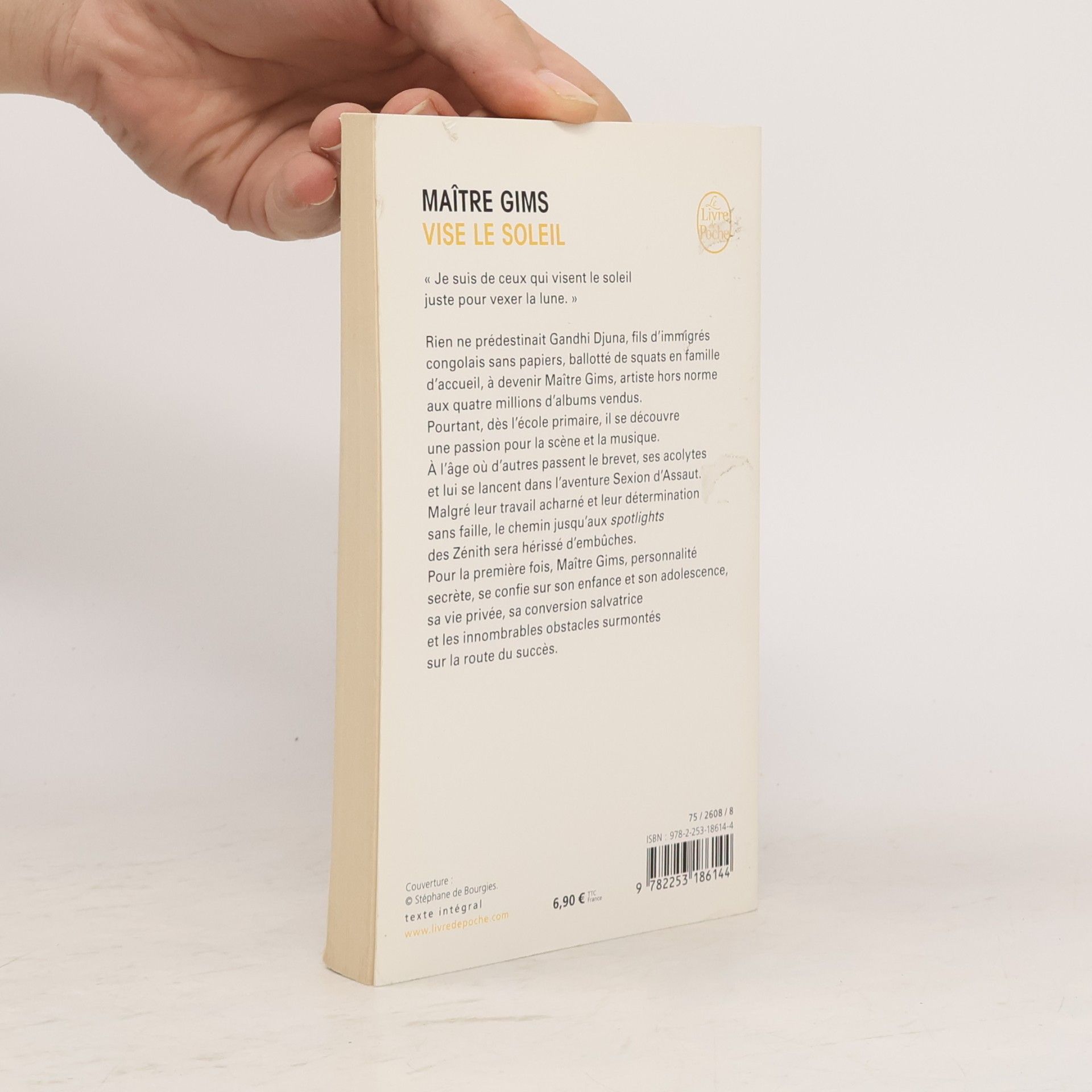 Maître Gims Le Livre de Poche: Vise le soleil