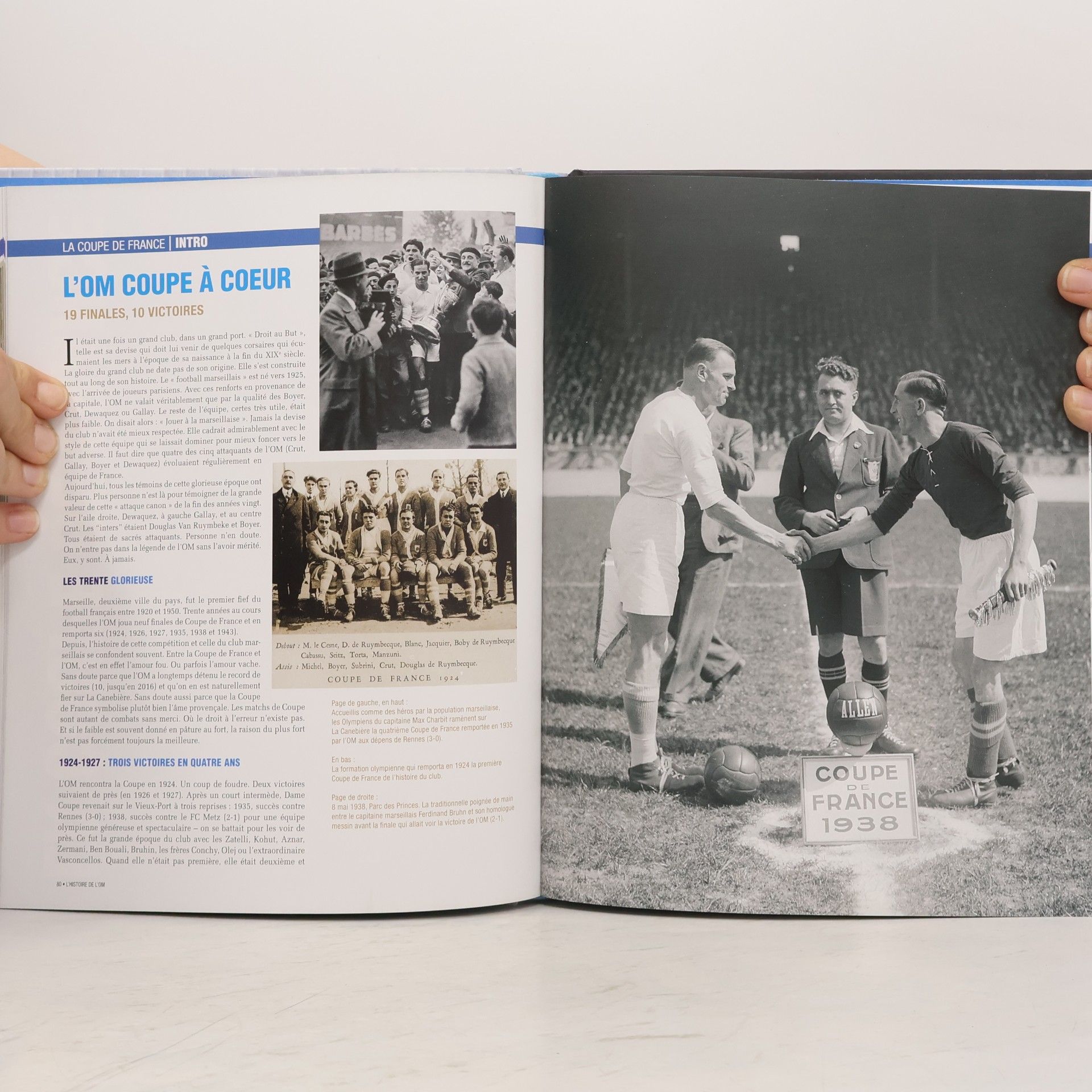L'histoire de l'Olympique de Marseille