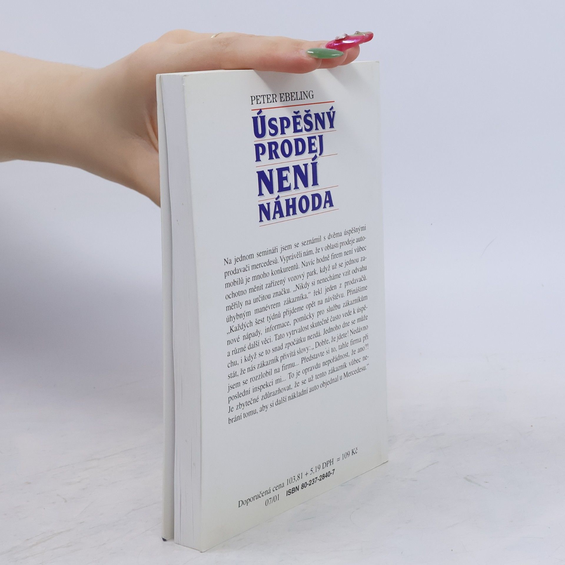 Peter Ebeling Úspěšný prodej není náhoda