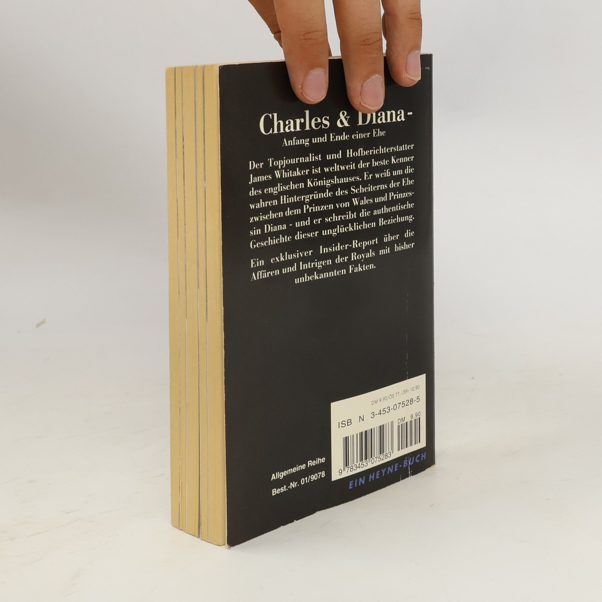 James Whitaker Charles gegen Diana