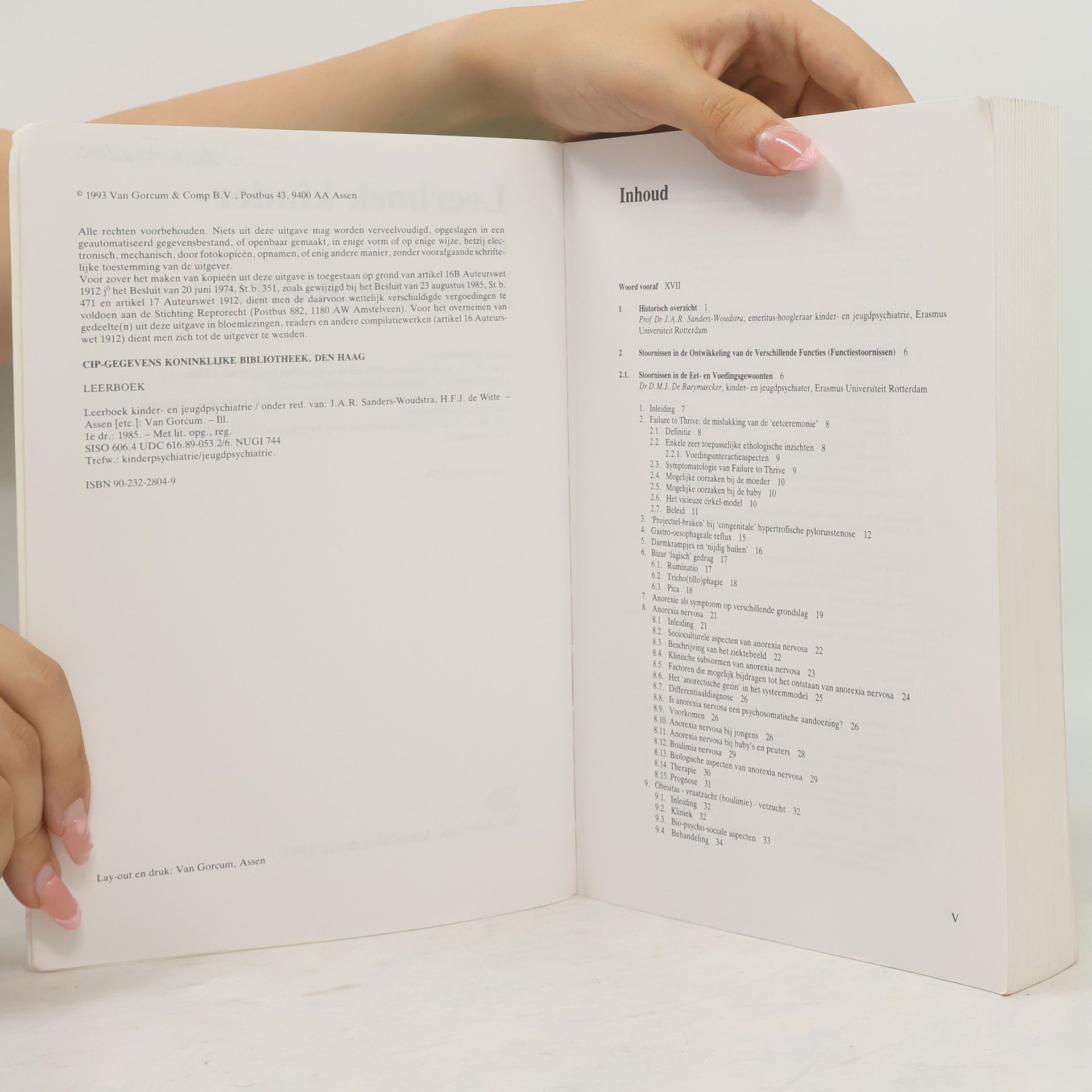 J.A.R. Sanders-Woudstra Leerboek Kinder- en Jeugdpsychiatrie