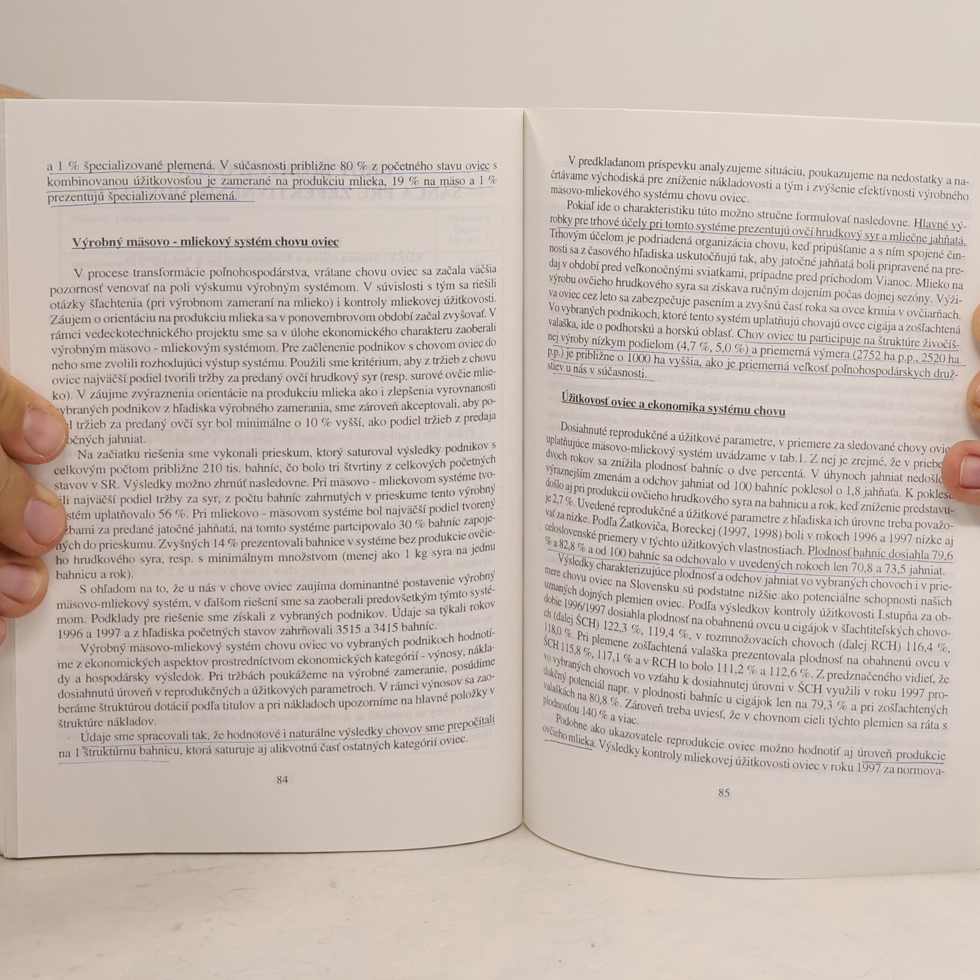 Dušan Ochodnický Chov dojných oviec a strojové dojenie