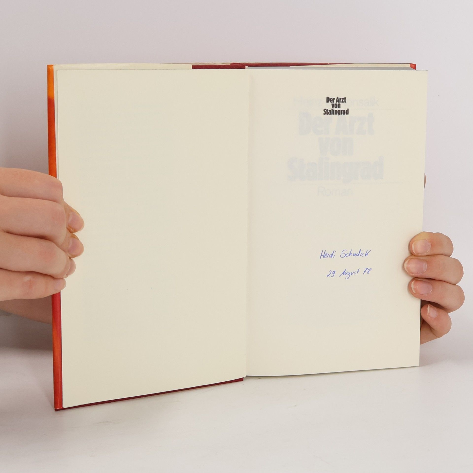 Heinz Günther Konsalik Der Arzt von Stalingrad