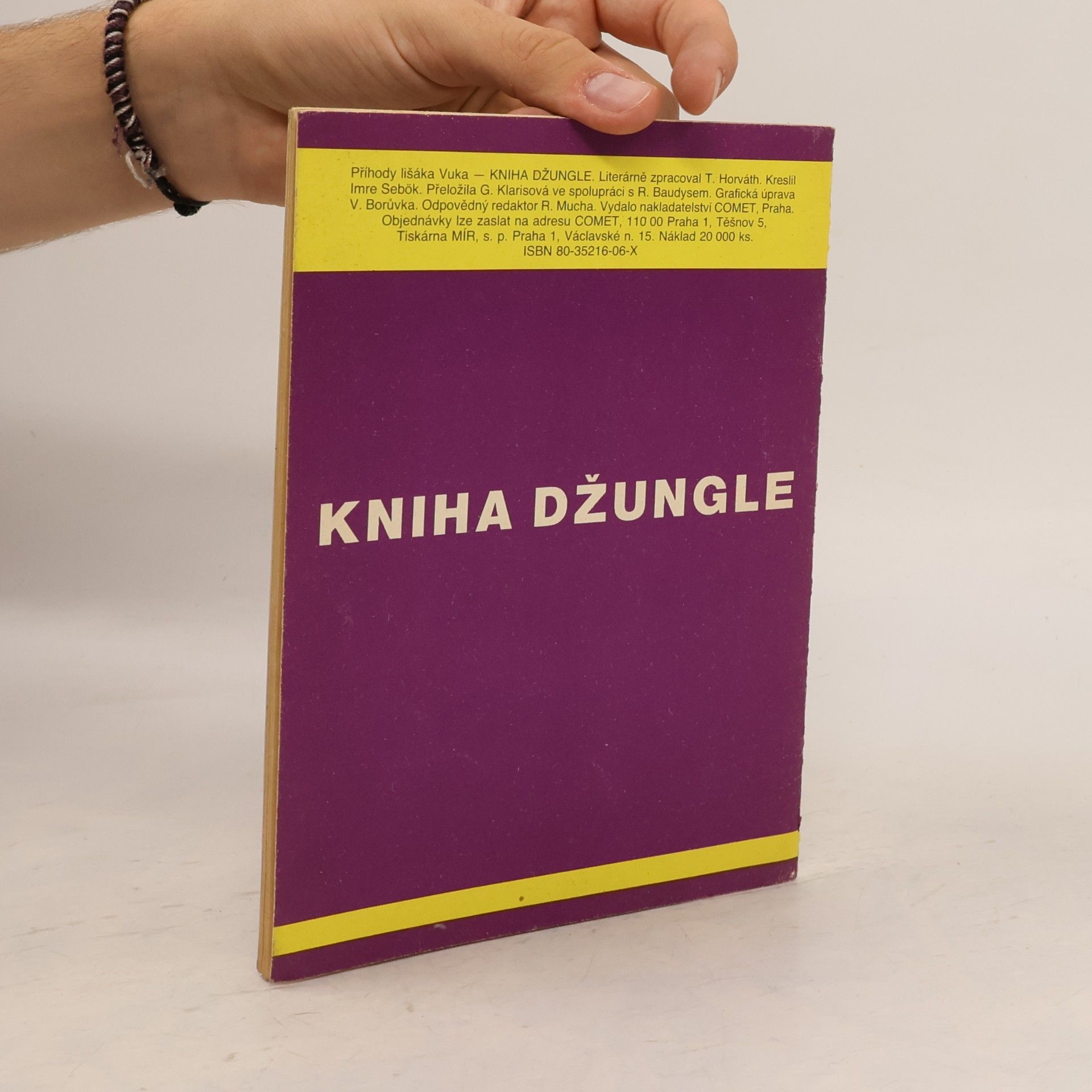 Imre Sebok Kniha džungle, Mauglího dobrodružství, Příhody lišáka Vuka