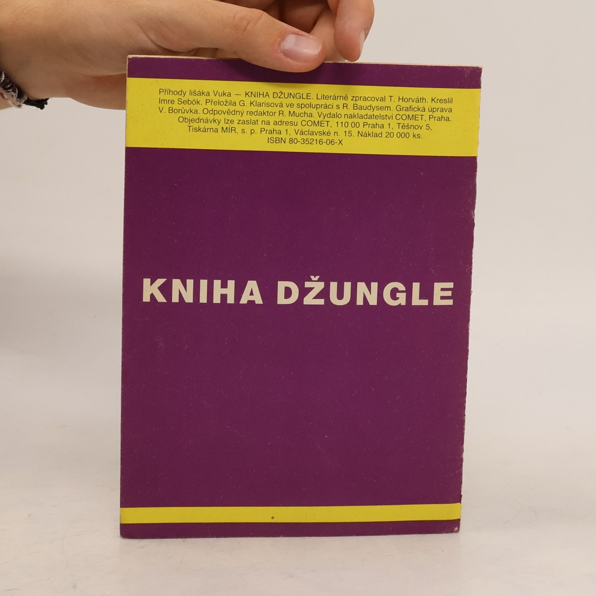 Imre Sebok Kniha džungle, Mauglího dobrodružství, Příhody lišáka Vuka