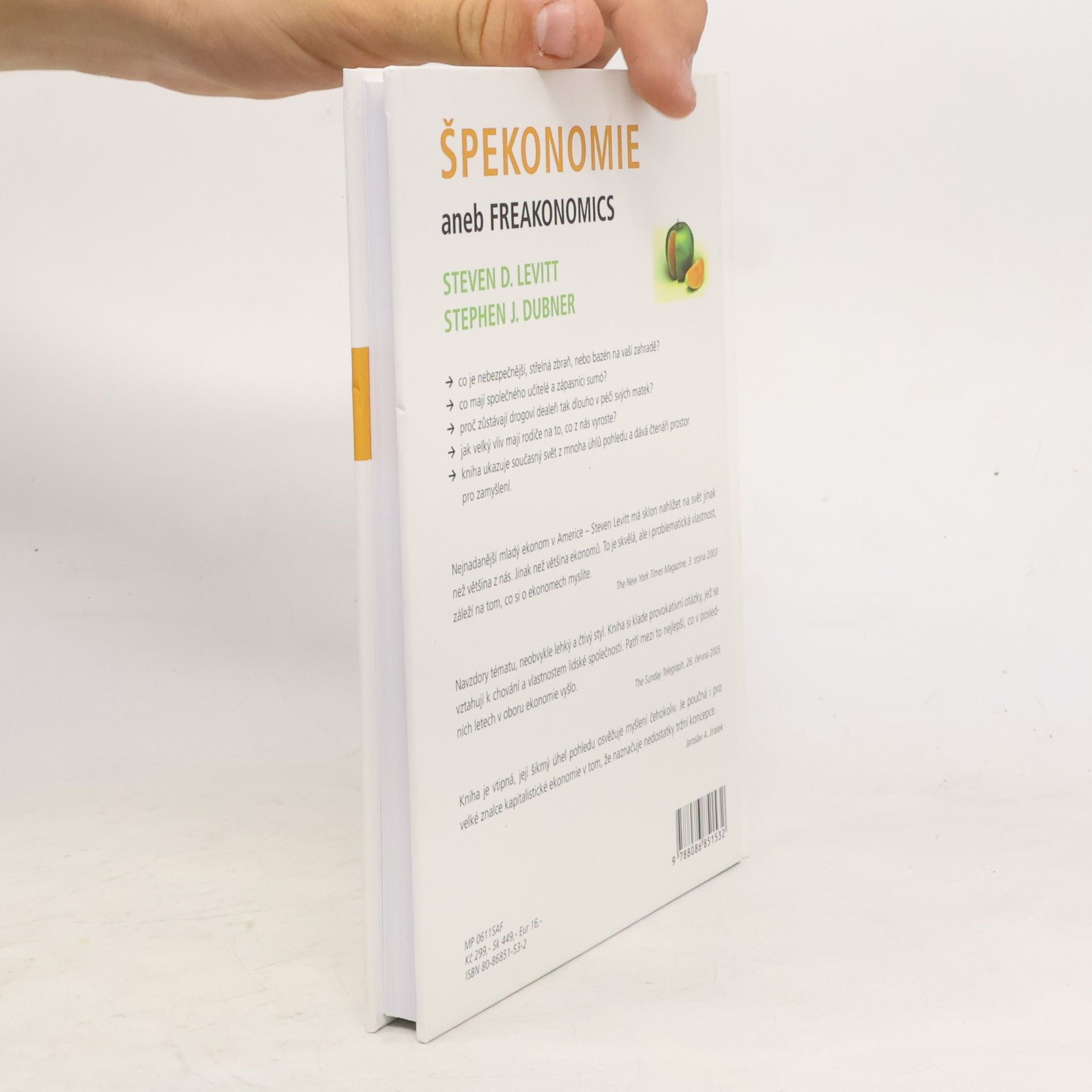 Steven D. Levitt Špekonomie aneb Freakonomics