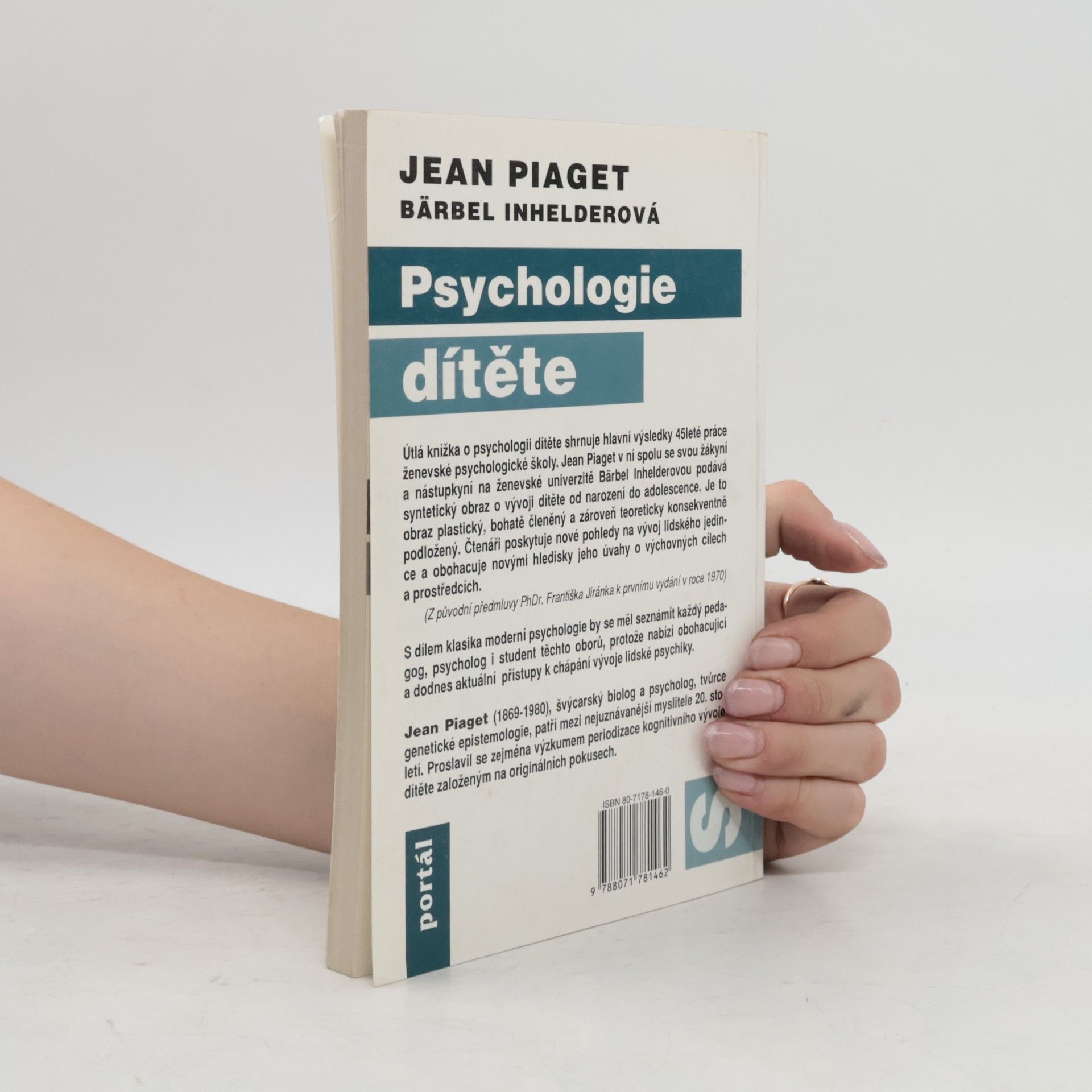 Jean Piaget Psychologie dítěte