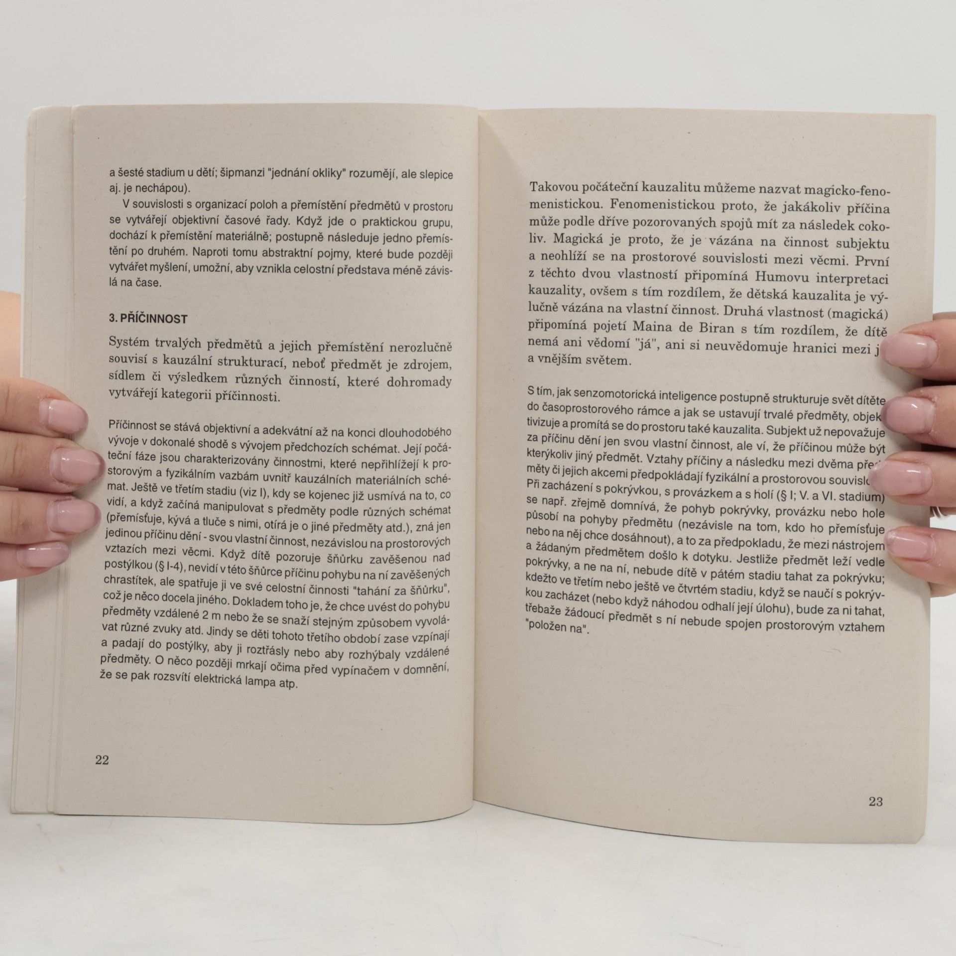 Jean Piaget Psychologie dítěte