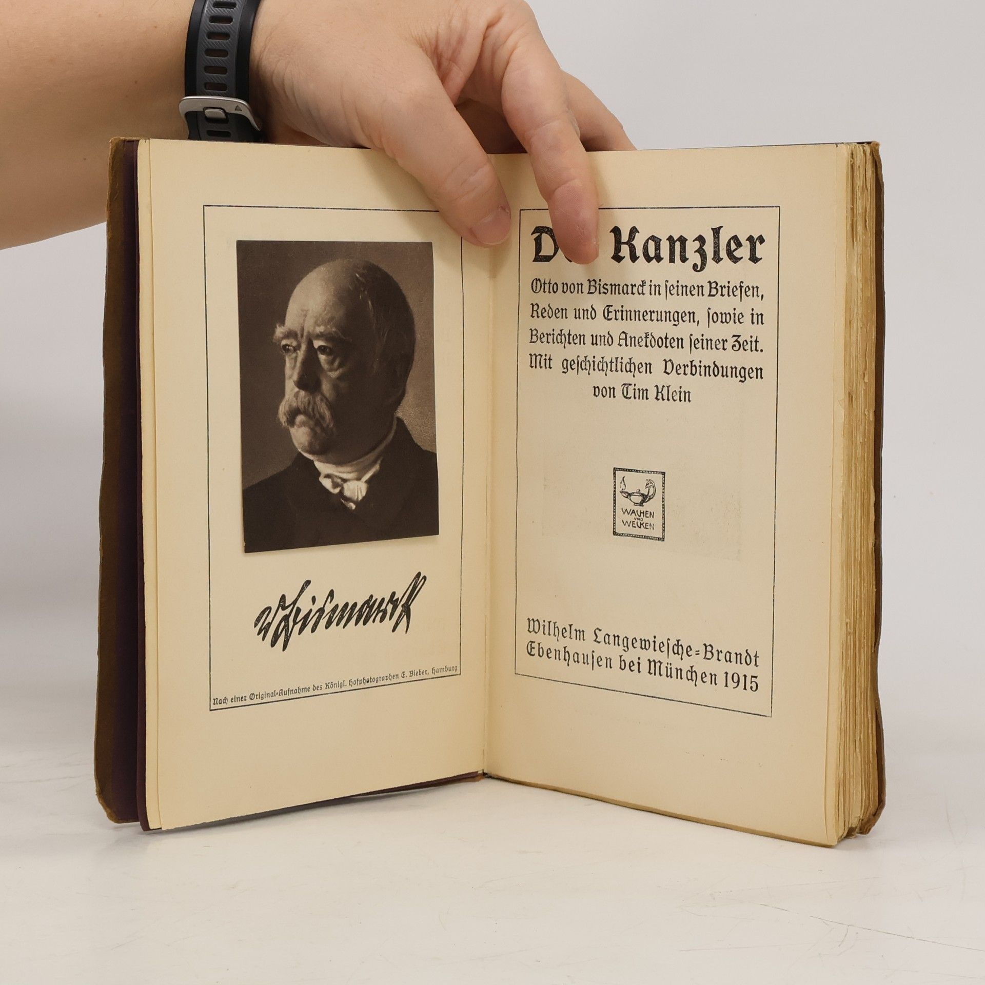 Otto von Bismarck Briefe, Reden, Erinnerungen, Berichte und Anekdoten
