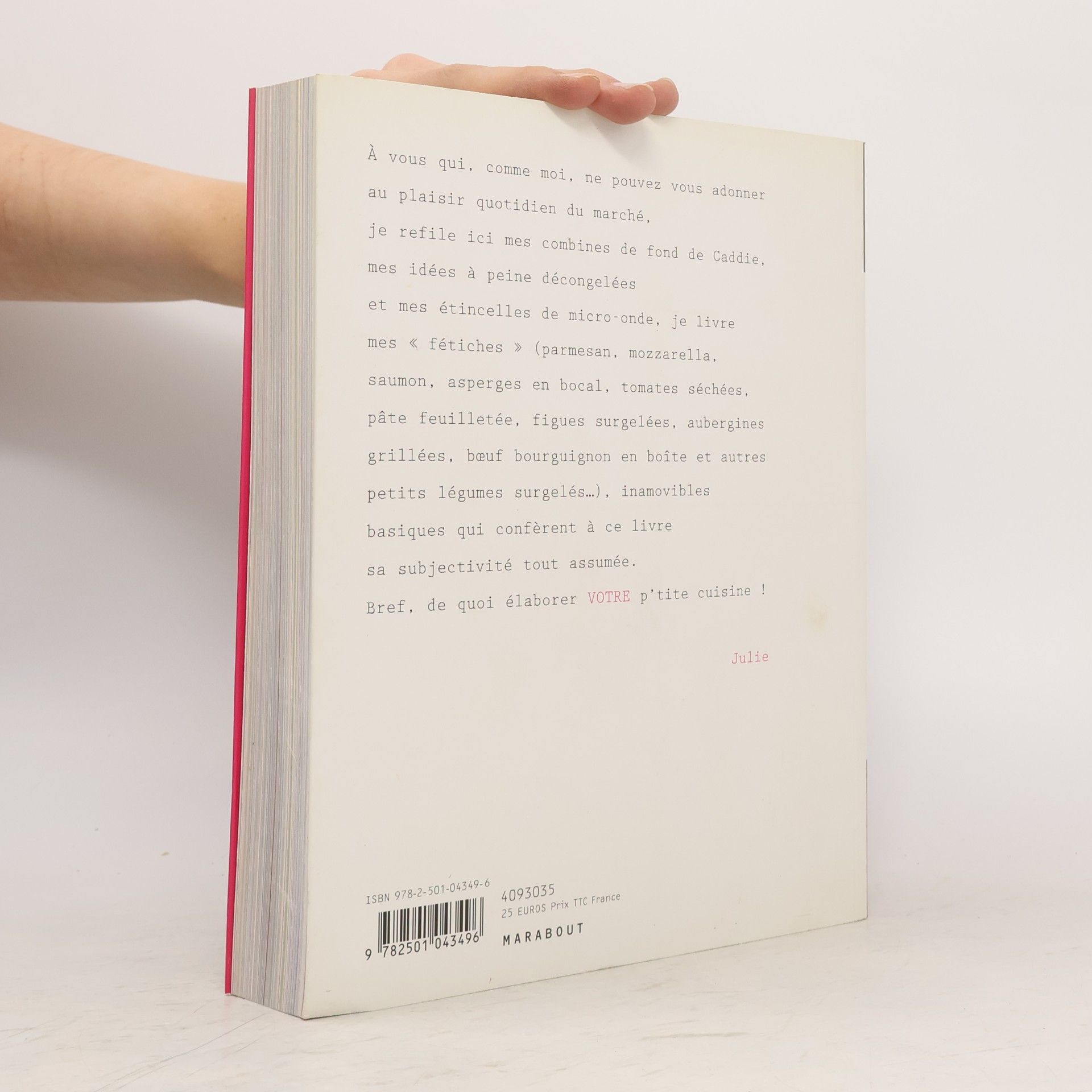 Julie Andrieu Ma p'tite cuisine