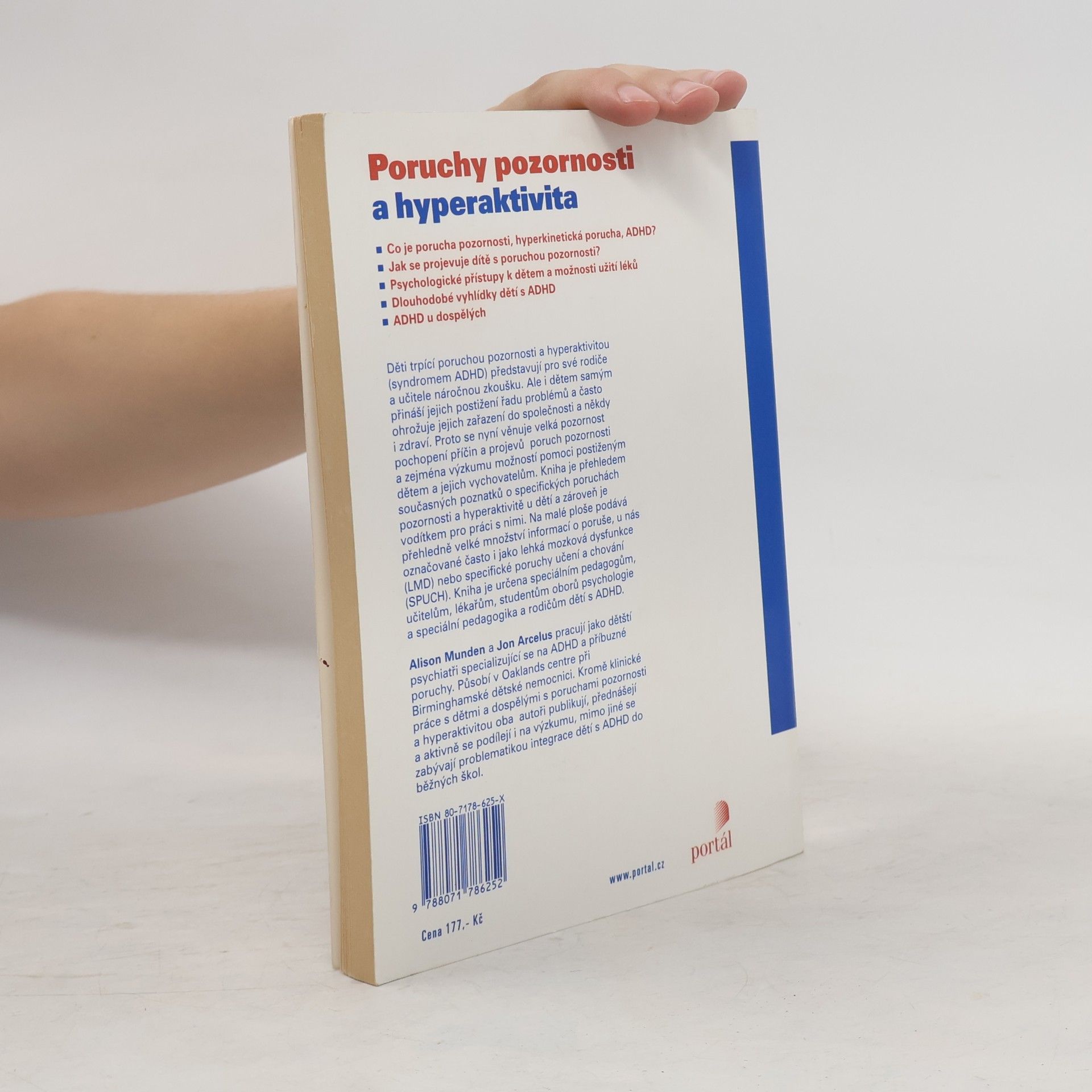 Alison Munden Poruchy pozornosti a hyperaktivita
