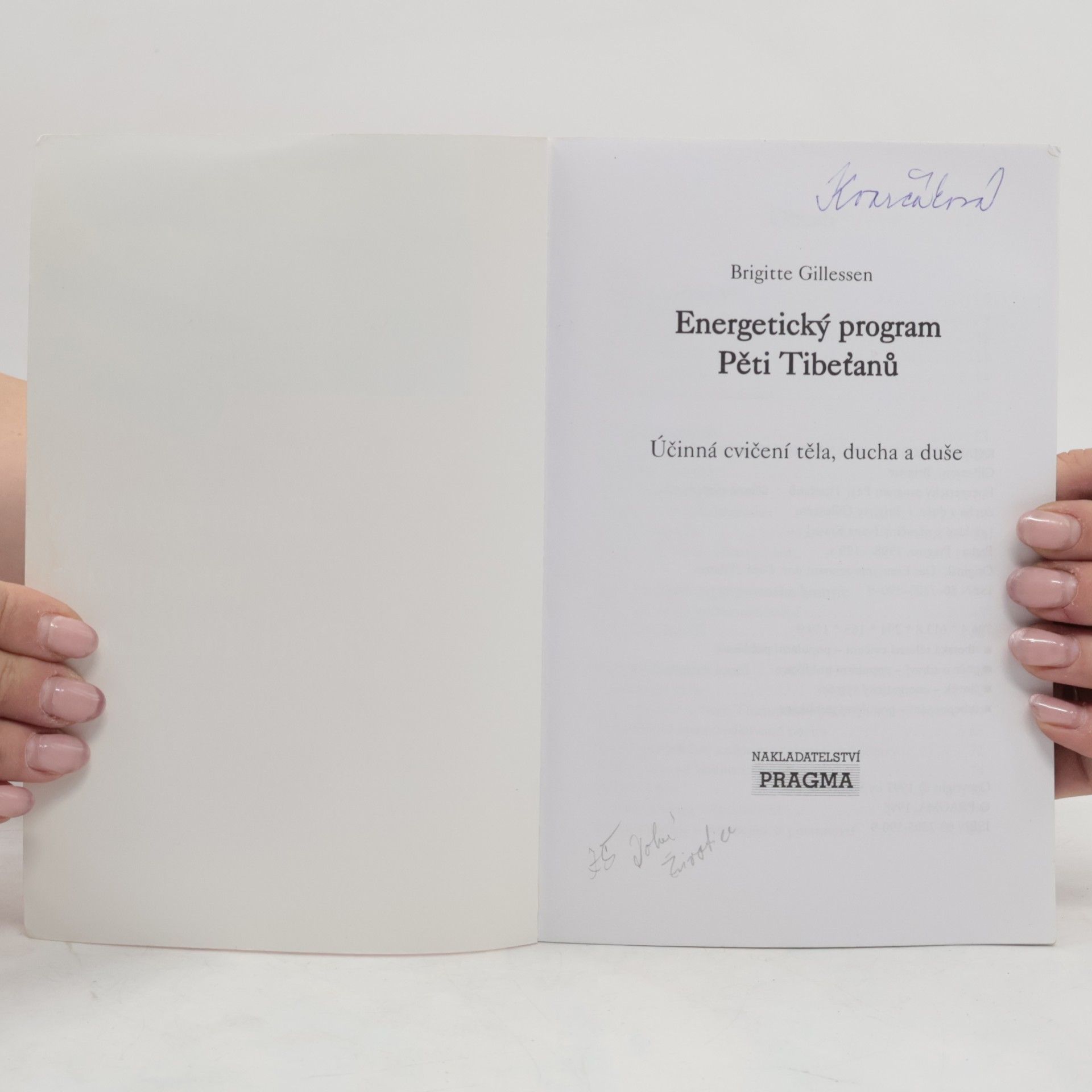 Brigitte Gillessen Energetický program Pěti Tibeťanů
