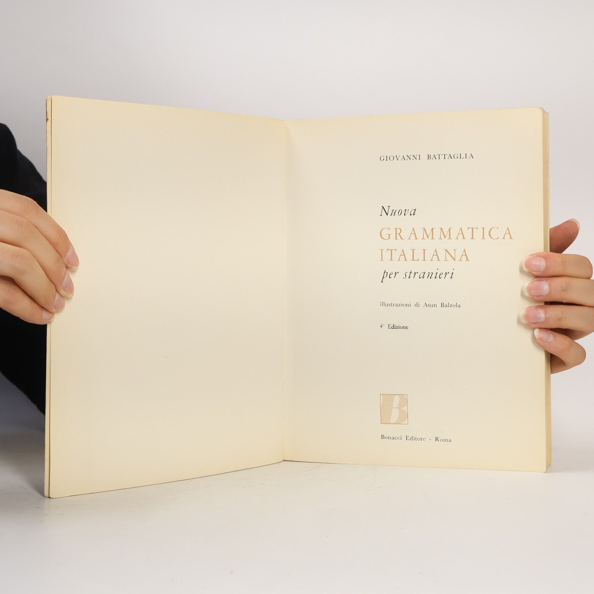 Giovanni Battaglia Nuova grammatica italiana per stranieri